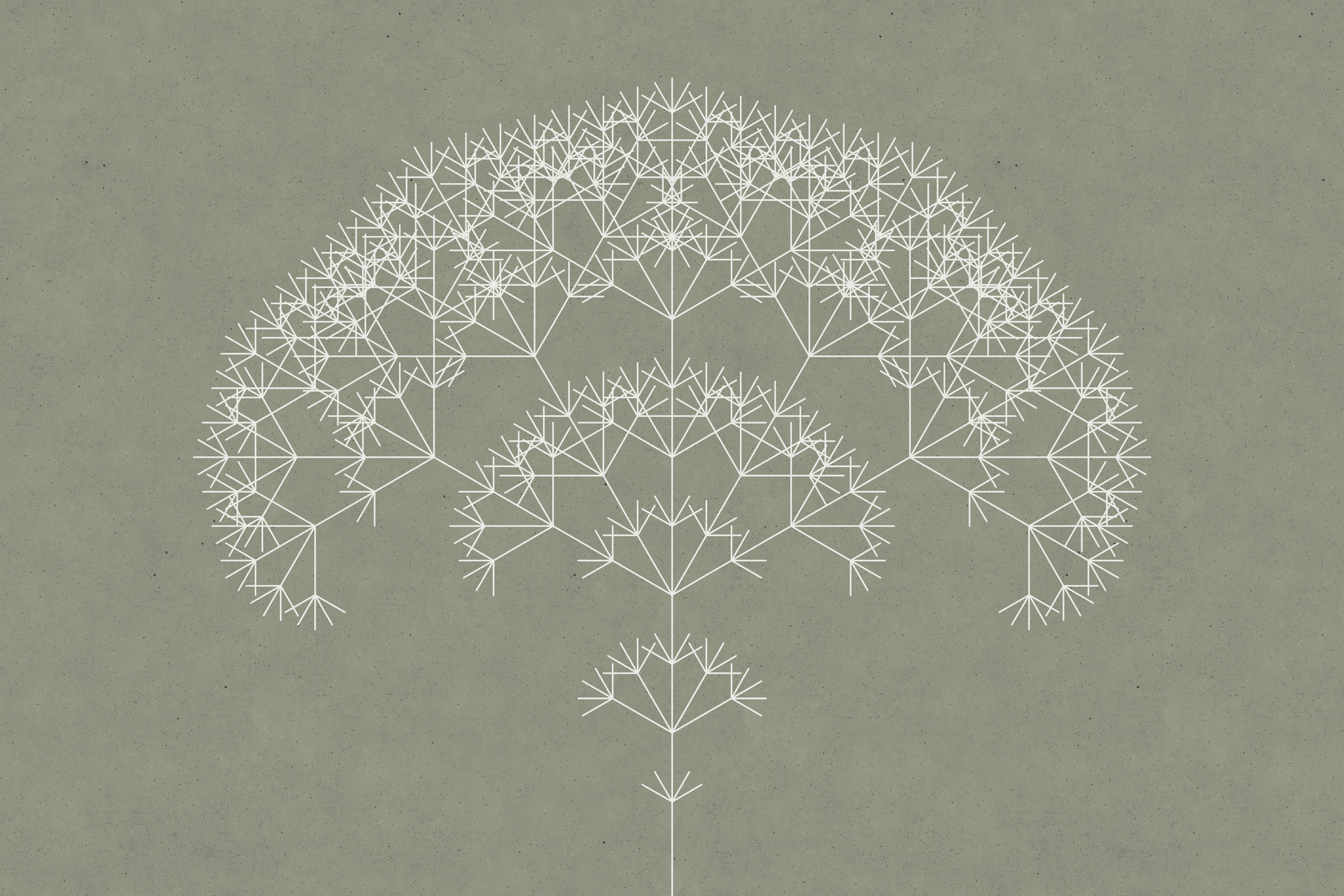 A.S. Création Leinwandbild »trees 3«, Kunst-Abstrakt-Kinder, (1 St.), Keilrahmen Bild Baum Grafisch Leinwand-Bild Wohnzimmer modern Wandbild