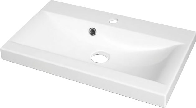 Thumbnail - welltime Badmöbel-Set "MADRIT" Komplett-Set, mit Waschbecken, 5 Stk. tlg.