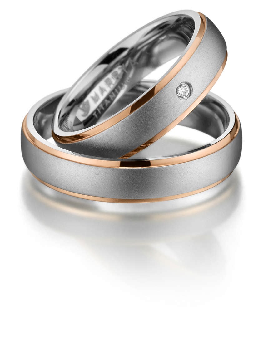 Trauring »MARRYA Titan Ringe Trauringe Eheringe Partnerringe«