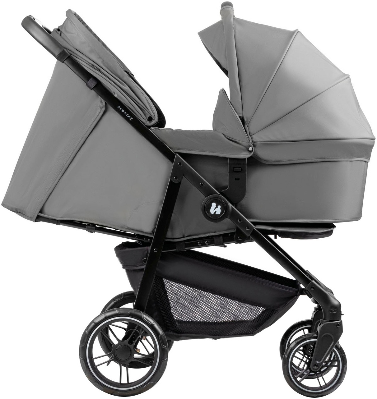 Hauck Kinder-Buggy »Shop N Care Trio Set«, inkl. Babyschale, Babywanne und Adapter