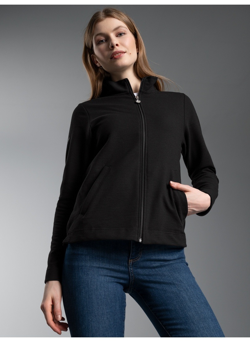 Thumbnail - Trigema Sweatjacke "TRIGEMA Jacke mit funkelnden Strass-Steinen" 1 Stk.