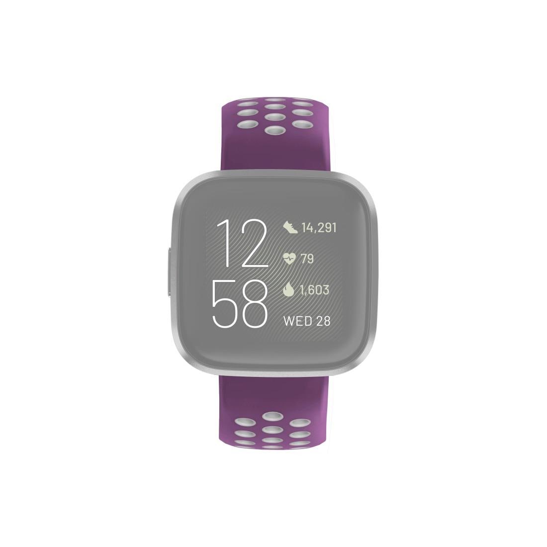 Hama Smartwatch-Armband »atmungsaktives Ersatzarmband Fitbit Versa 2/Versa/Versa  Lite, 22mm« für bestellen | BAUR