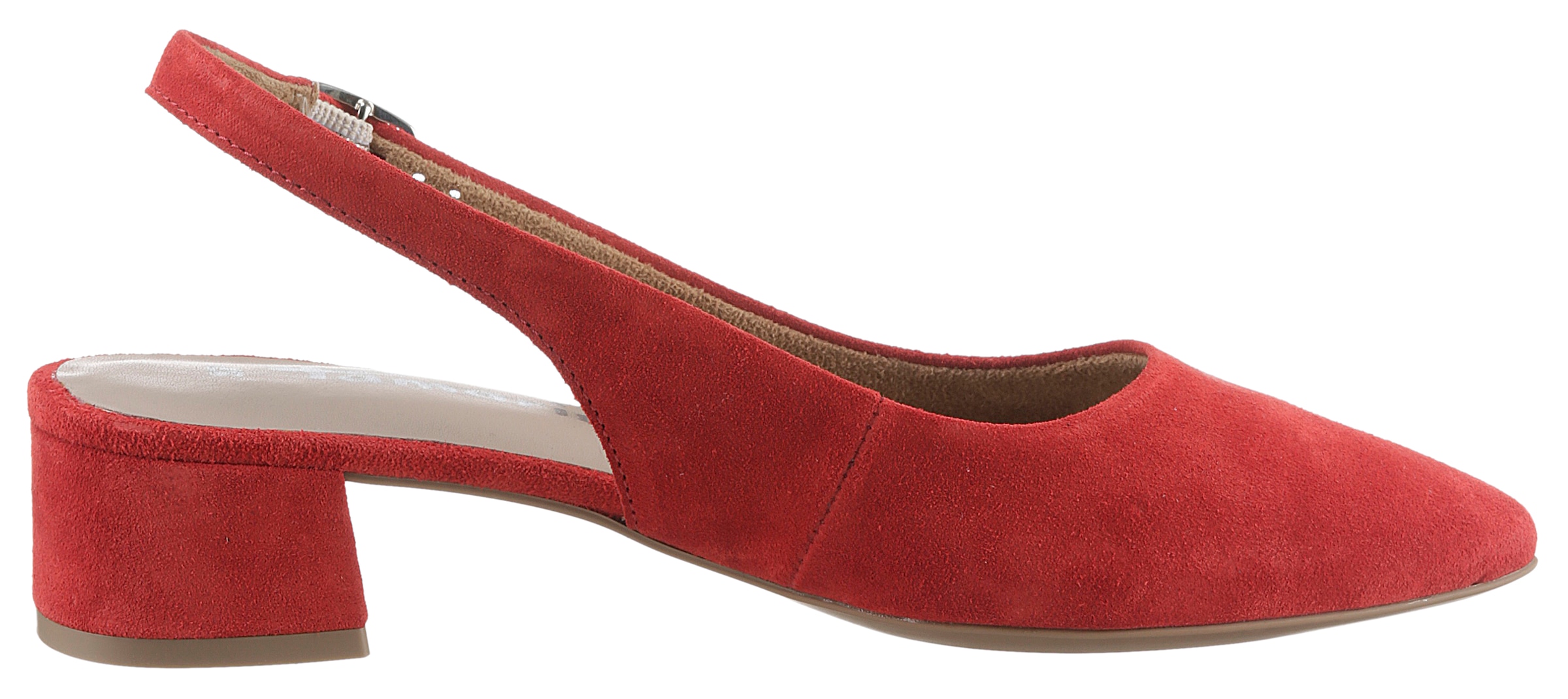 Tamaris Slingpumps, Abendschuh, Sommerschuh, Blockabsatz, mit verstellbarem Riemchen