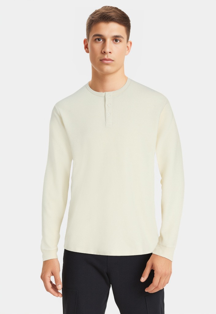 Jack & Jones Langarmshirt "JJEDOVER HENLEY LS TEE NOOS" günstig online kaufen