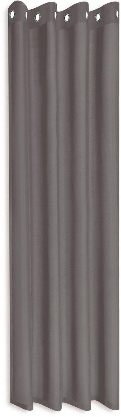 Gerster Vorhang "Ilia" Ösen 1 Stk. tlg. HxB: 235x140, klasischer Uni Ösensc günstig online kaufen