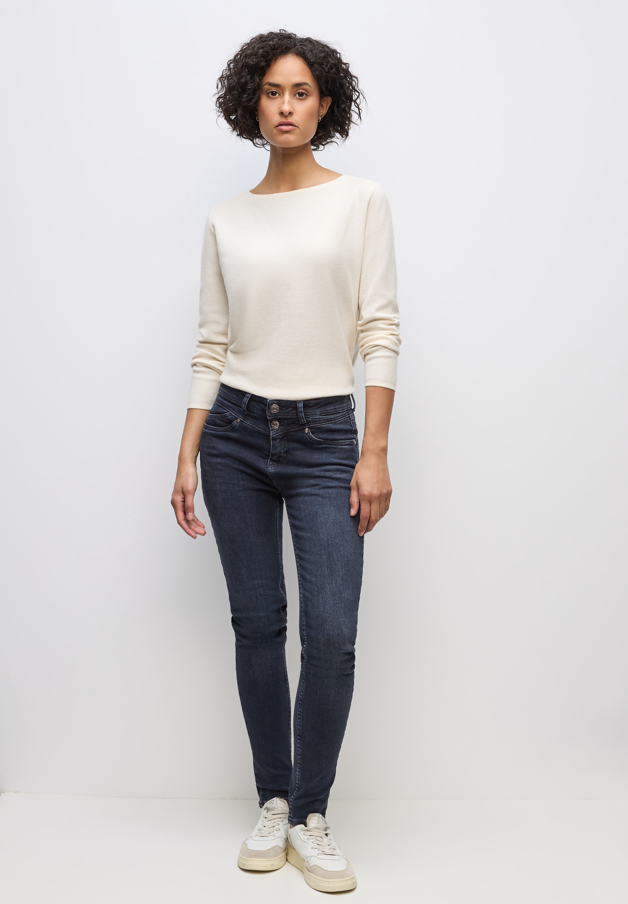 STREET ONE Slim-fit-Jeans, 5-Pocket-Style