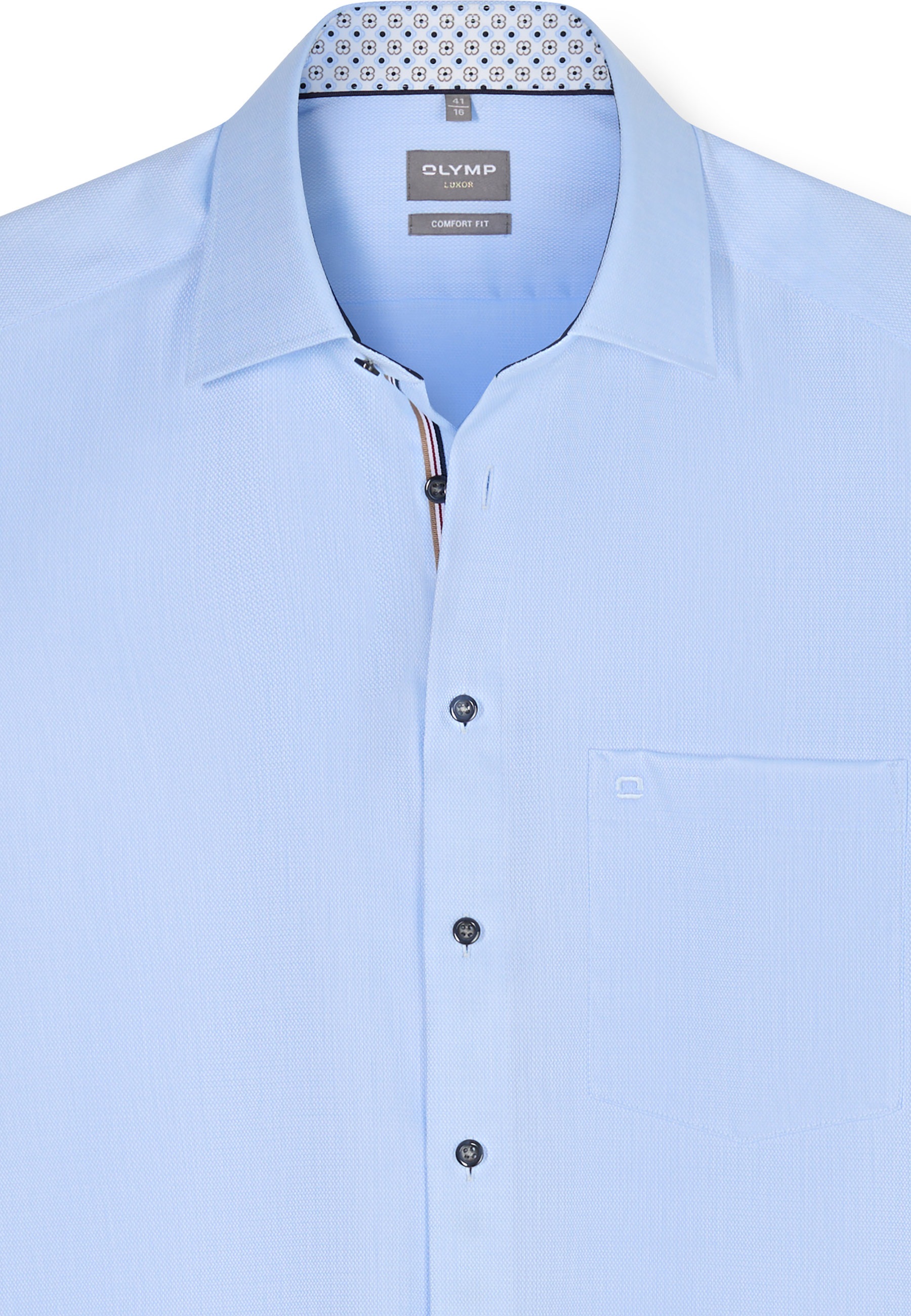 OLYMP Luxor Business Shirt Blue 42 10