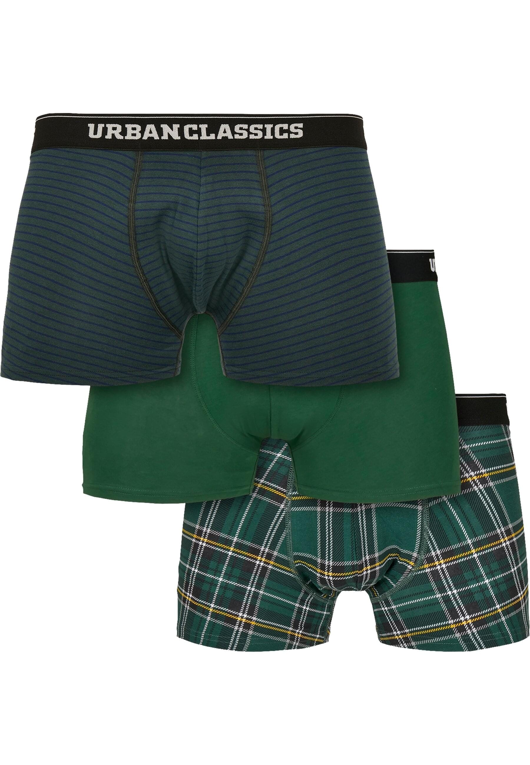 URBAN CLASSICS Boxershorts "Urban Classics Männer Boxer Shorts 3-Pack", (1 St.)