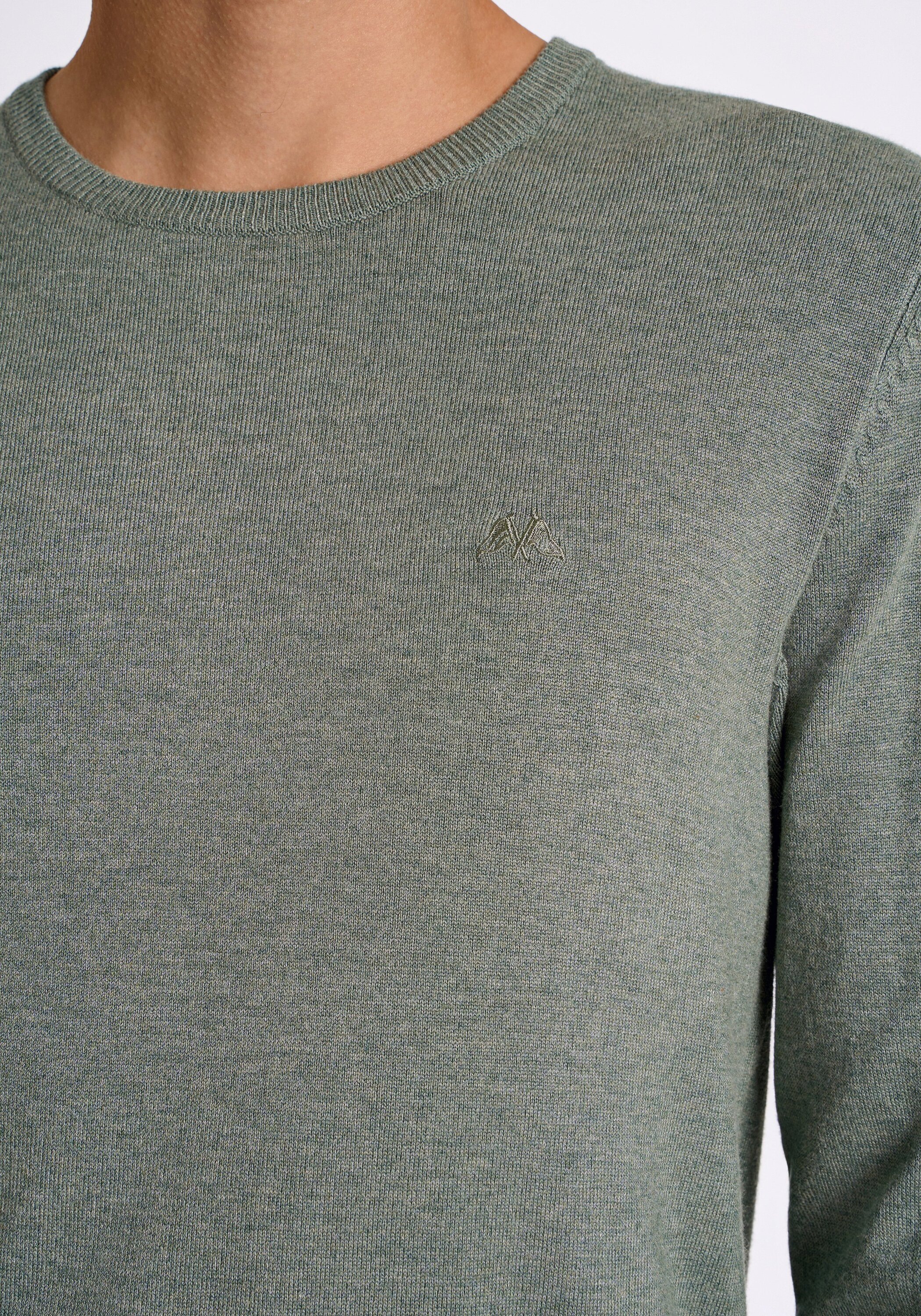 Lindberg Herren Strickpullover Jadegrün Gr. S 2