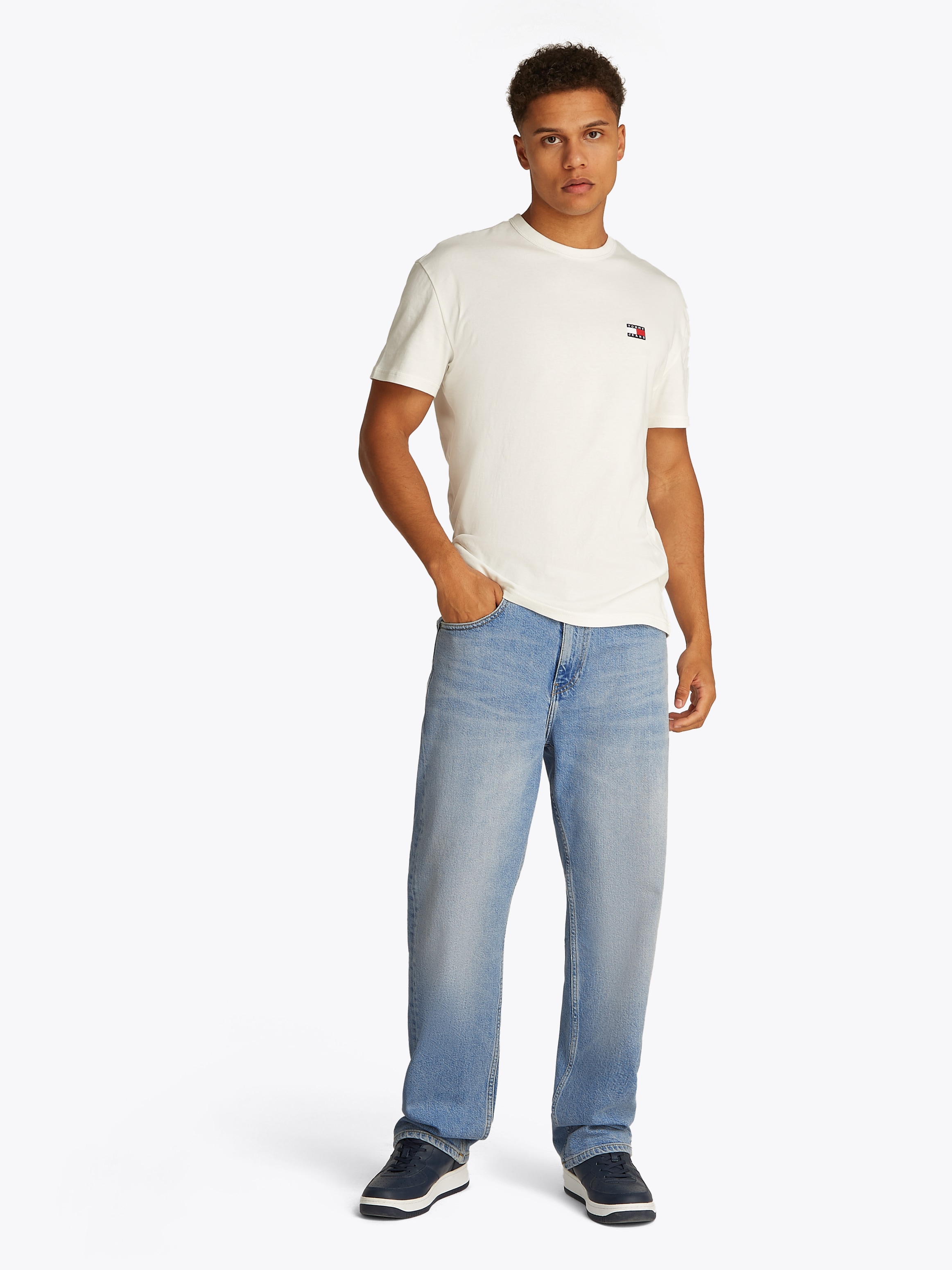 Tommy Jeans Regular-fit-Jeans »Otis Regular Straight«, Mit Gürtelschlaufen