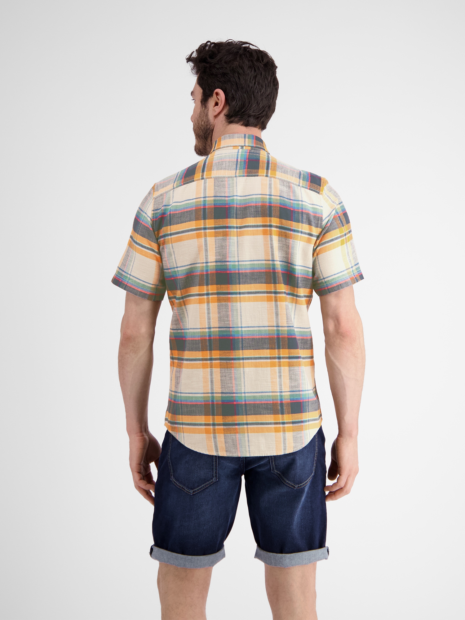 LERROS Kurzarmhemd "Halbarmhemd mit Karomuster" günstig online kaufen