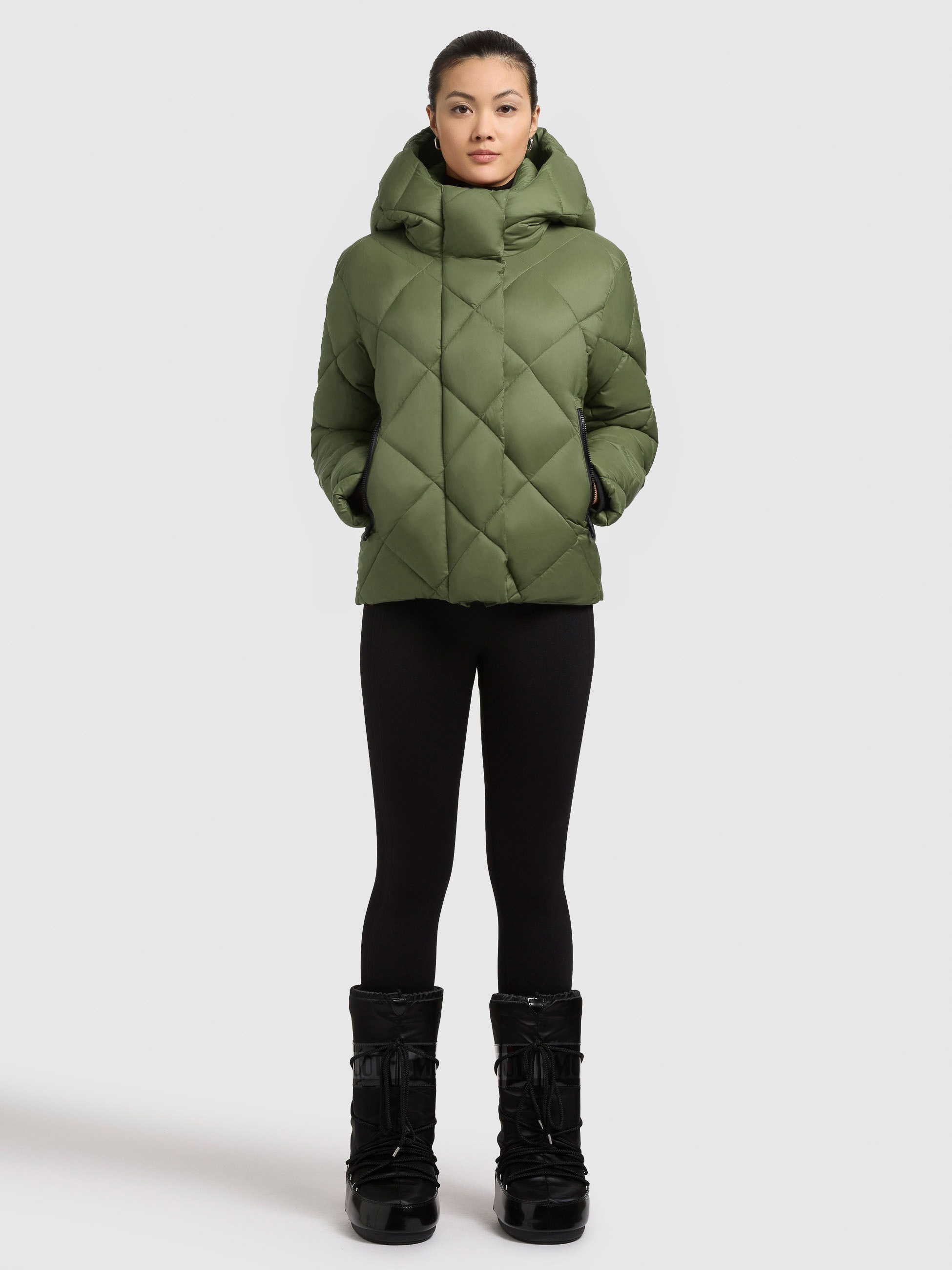 khujo Steppjacke »LILIAN« mit Kapuze