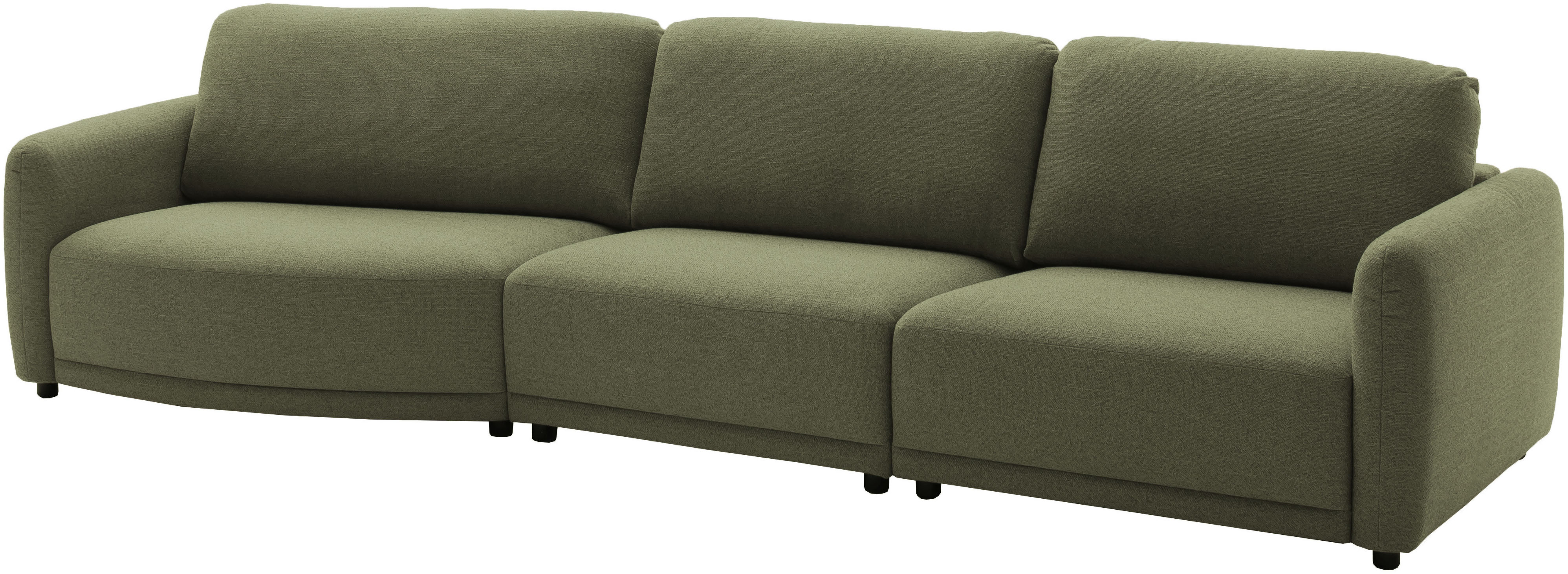 SCHÖNER WOHNEN-Kollektion "Wonder, Mega-Sofa, Modernes Design mit sanfter Rundung, Breite 349cm" Organische Form, Kammerkissen-Komfort & XXL-Maße