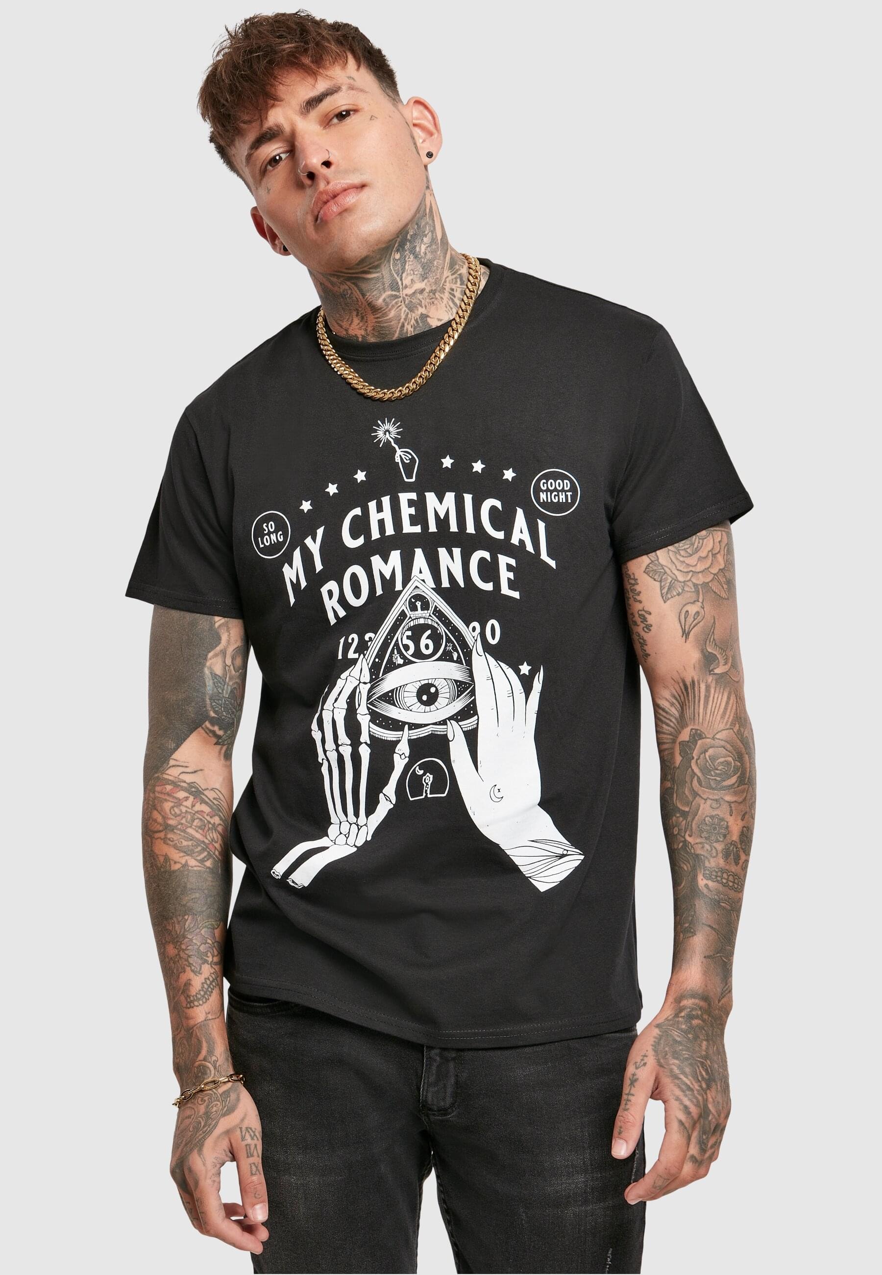 Merchcode T-Shirt »Merchcode Herren My Chemical Romance Pyramid Tee«, (1 tlg.)