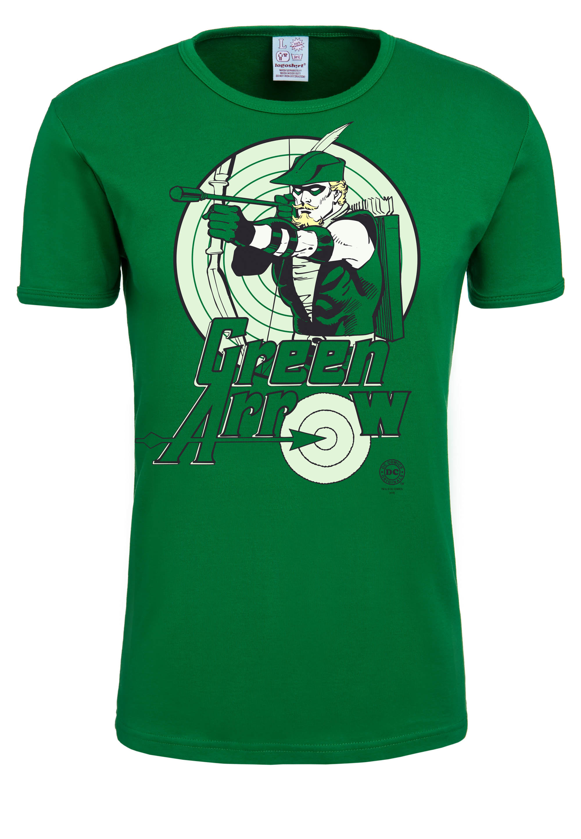 Thumbnail - LOGOSHIRT T-Shirt "Green Lantern", mit lizenziertem Originaldesign