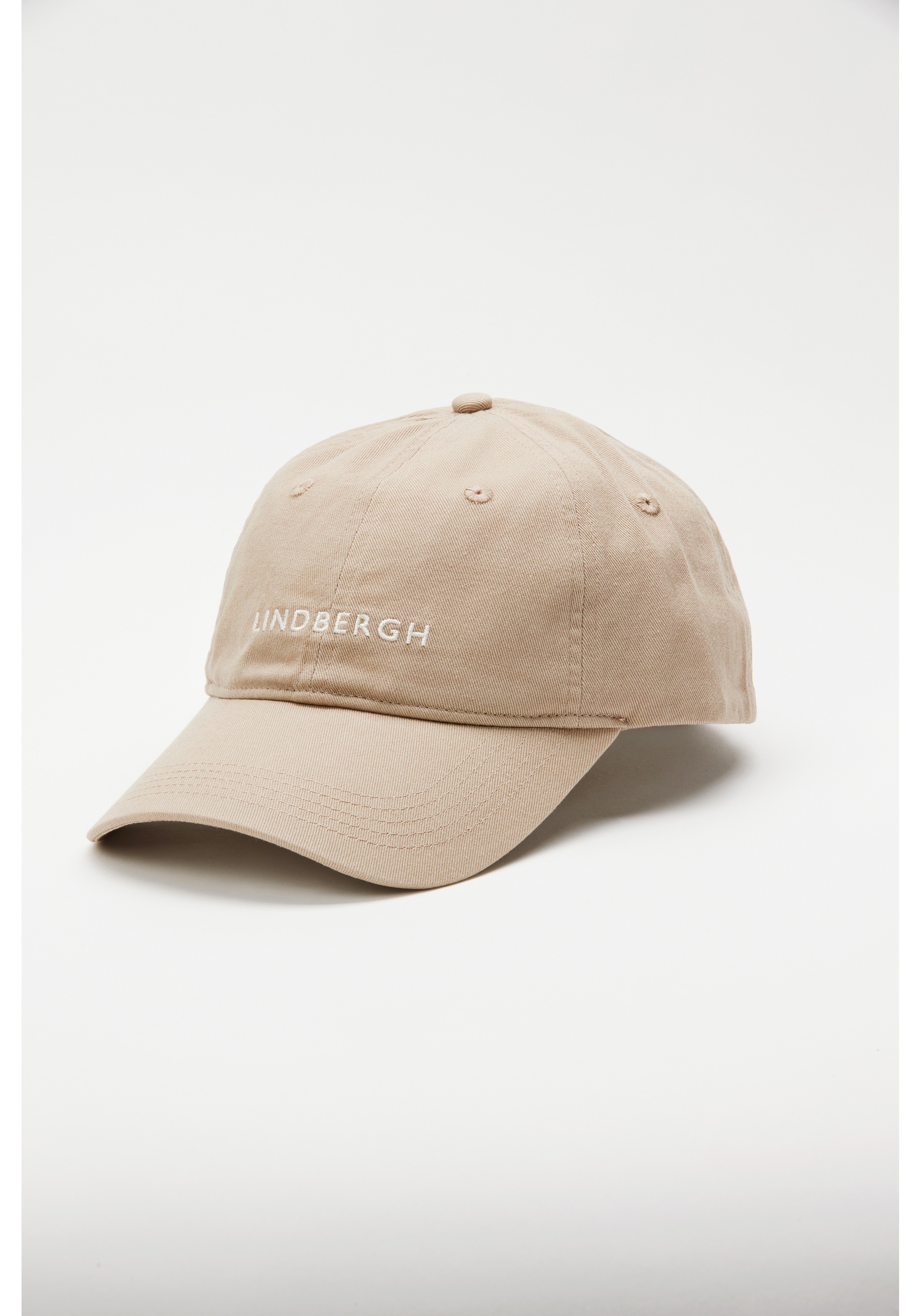 LINDBERGH Herren Baseball Cap "Cap Onesize", beige, Baumwolle, Caps