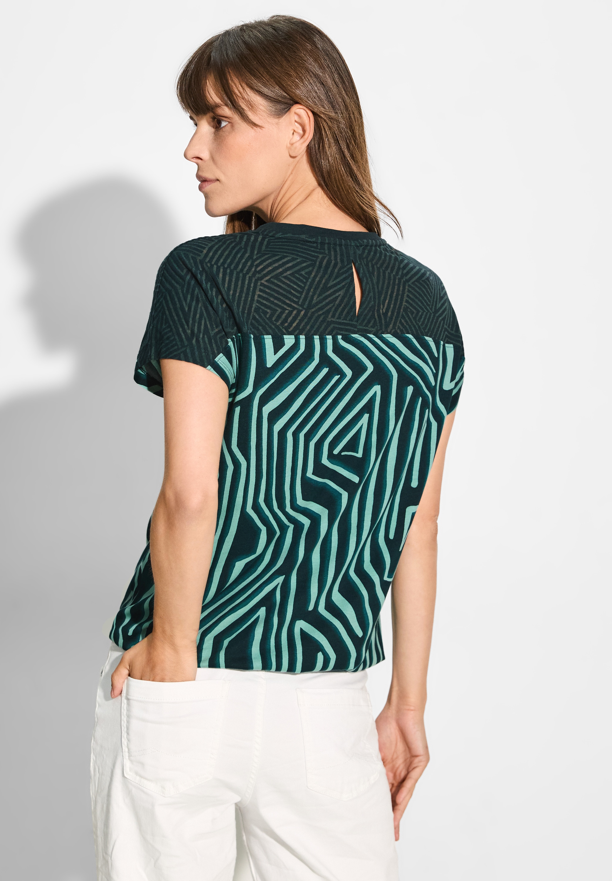 Cecil T-Shirt, mit Gummizug im Bund