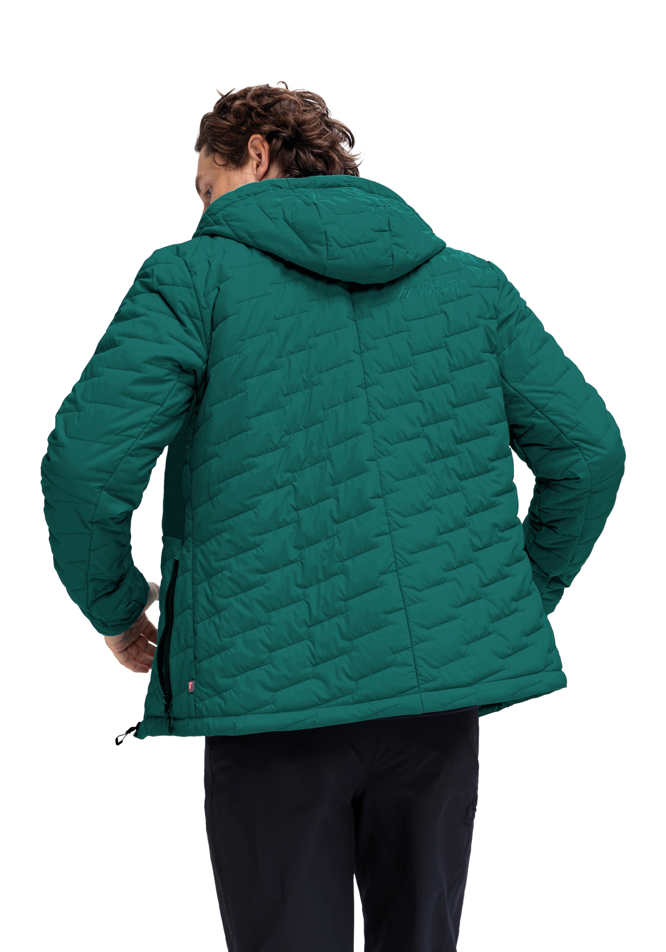 Maier Sports Funktionsjacke »Donovaly M« Herren Outdoorjacke, Primaloft Jacke mit 3 RV-Taschen und Kapuze