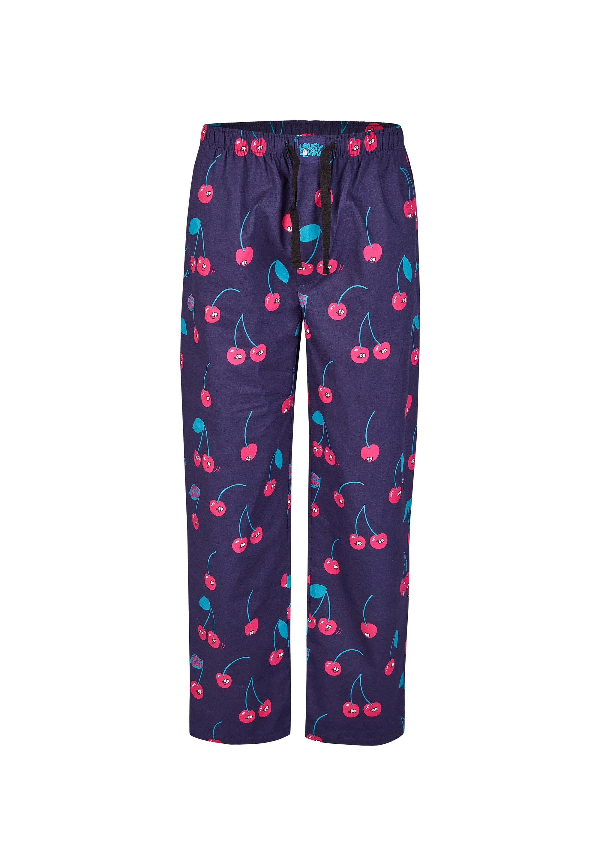 Thumbnail - Lousy Livin Stoffhose "Pants Cherries" mit Kirsch Print