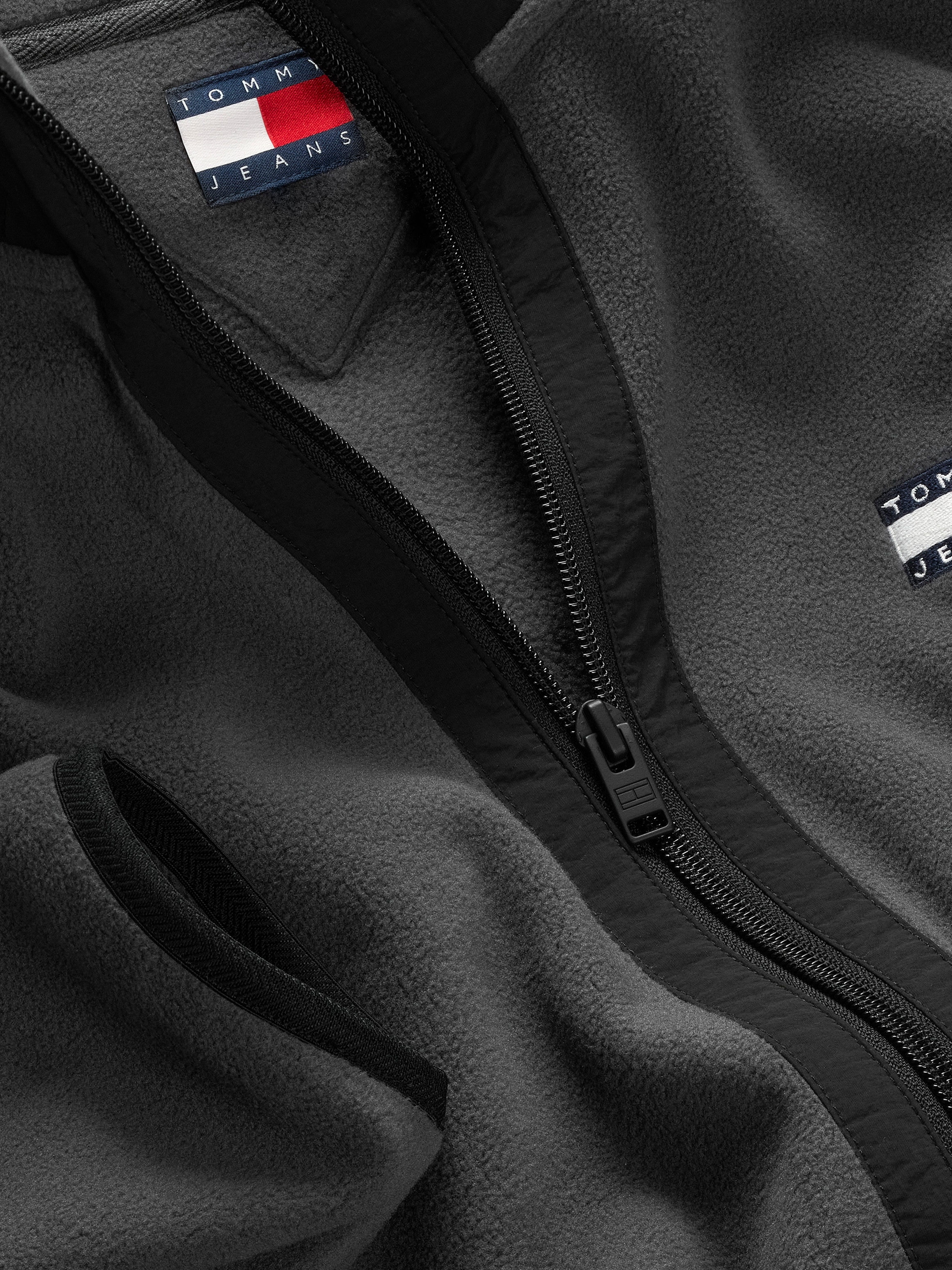 Tommy Jeans Fleecejacke »TJM RLX FZ POLAR FLEECE EXT«