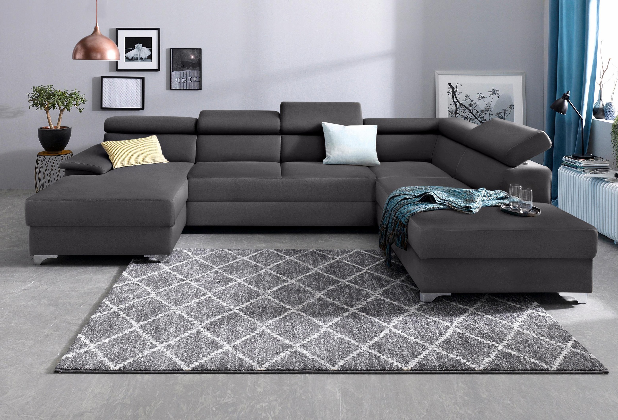 DOMO collection Wohnlandschaft »Niria«, wahlweise mit Bettfunktion und ...