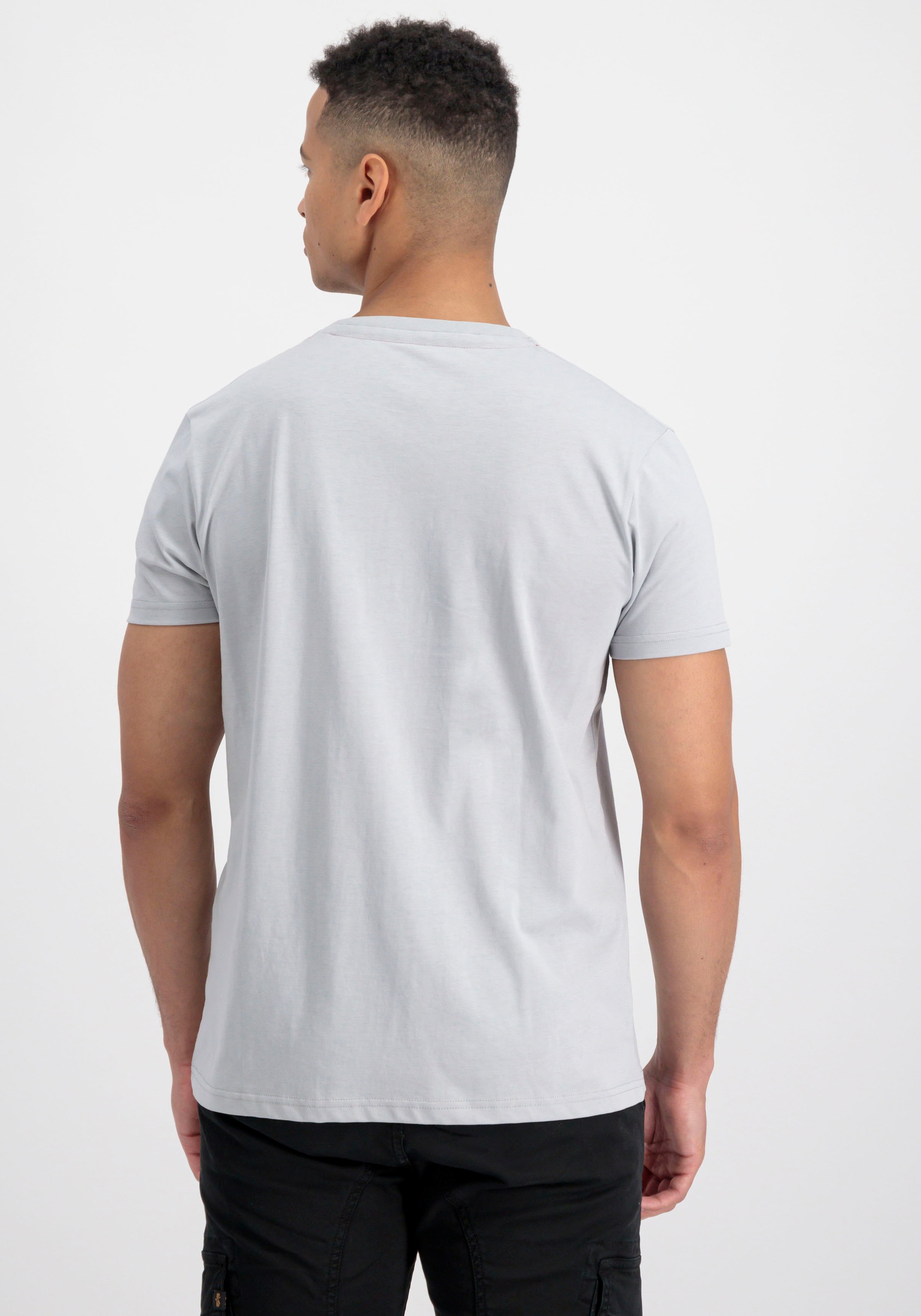 Alpha Industries Rundhalsshirt "BASIC T SMALL LOGO" günstig online kaufen