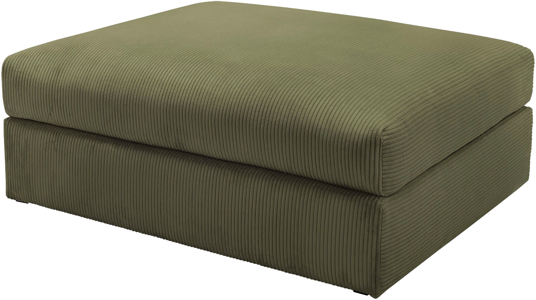 OTTO home Polsterhocker "Soft&Cosy XXL, B: 125 cm - OTTO. Verlässliche Qualität." Mega-Hocker, in Cord oder Chenille-Struktur wählbar