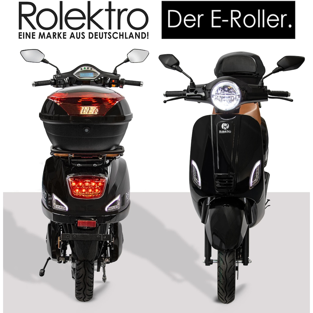 Rolektro E-Motorroller »Retro 45 Lithium, V. 2021«