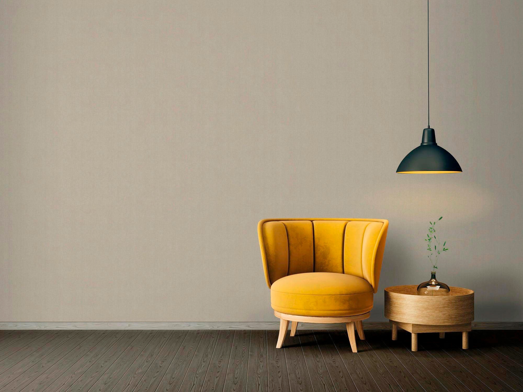 Architects Paper Vliestapete »Absolutely Chic«, unifarben-einfarbig-Strukturmuster, Designtapete Tapete Struktur Tapeten Wohnzimmer Schlafzimmer Küche