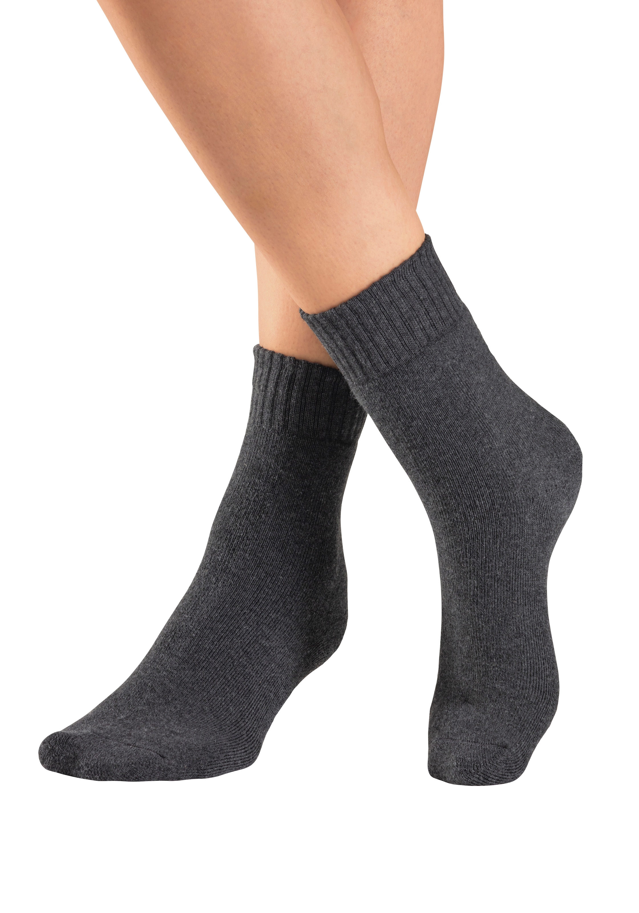 Lavana Basicsocken Packung, 5 Paar tlg. Thermosocken mit Vollfrottee