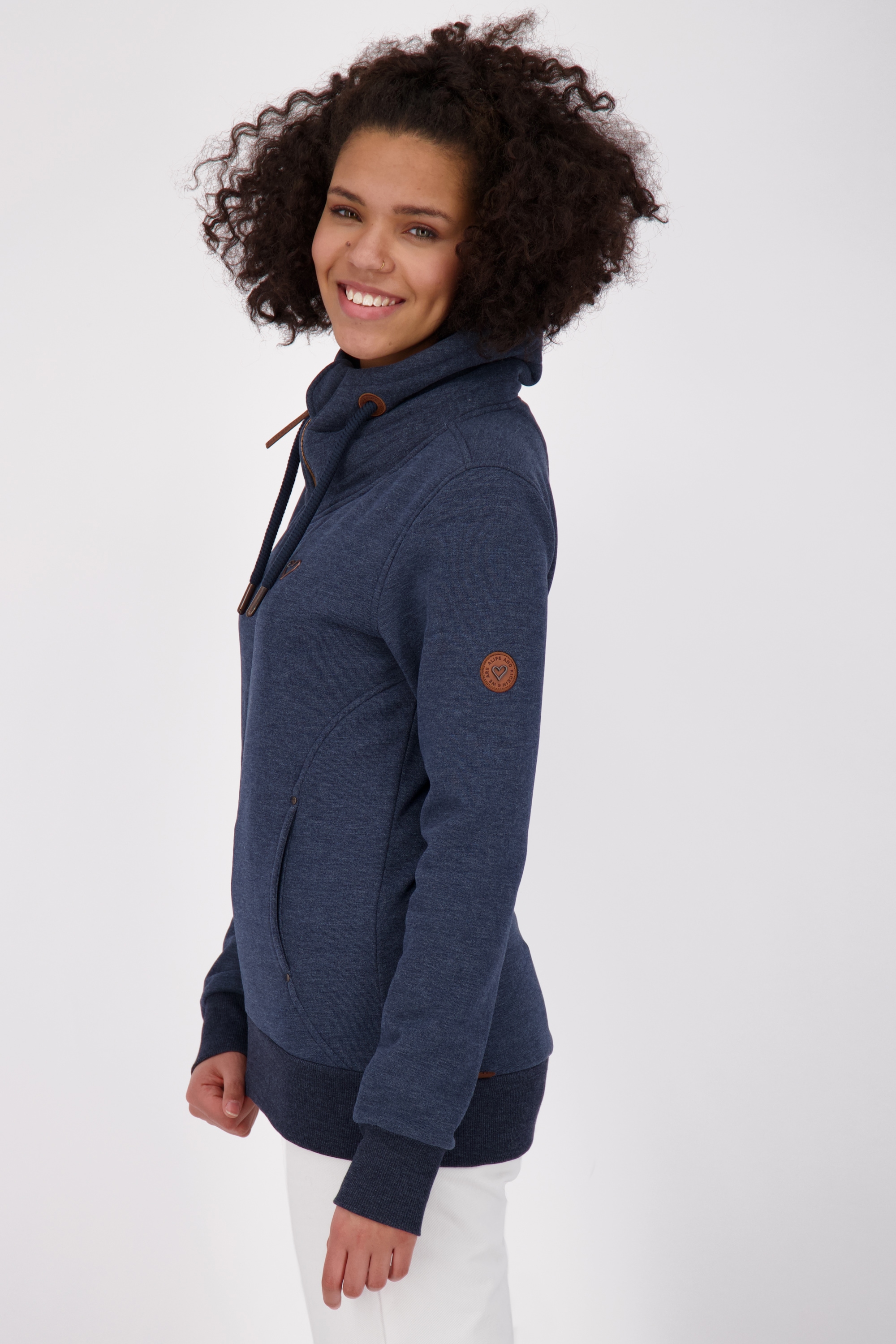 Alife & Kickin Kapuzensweatjacke »Damen VivianAK A«