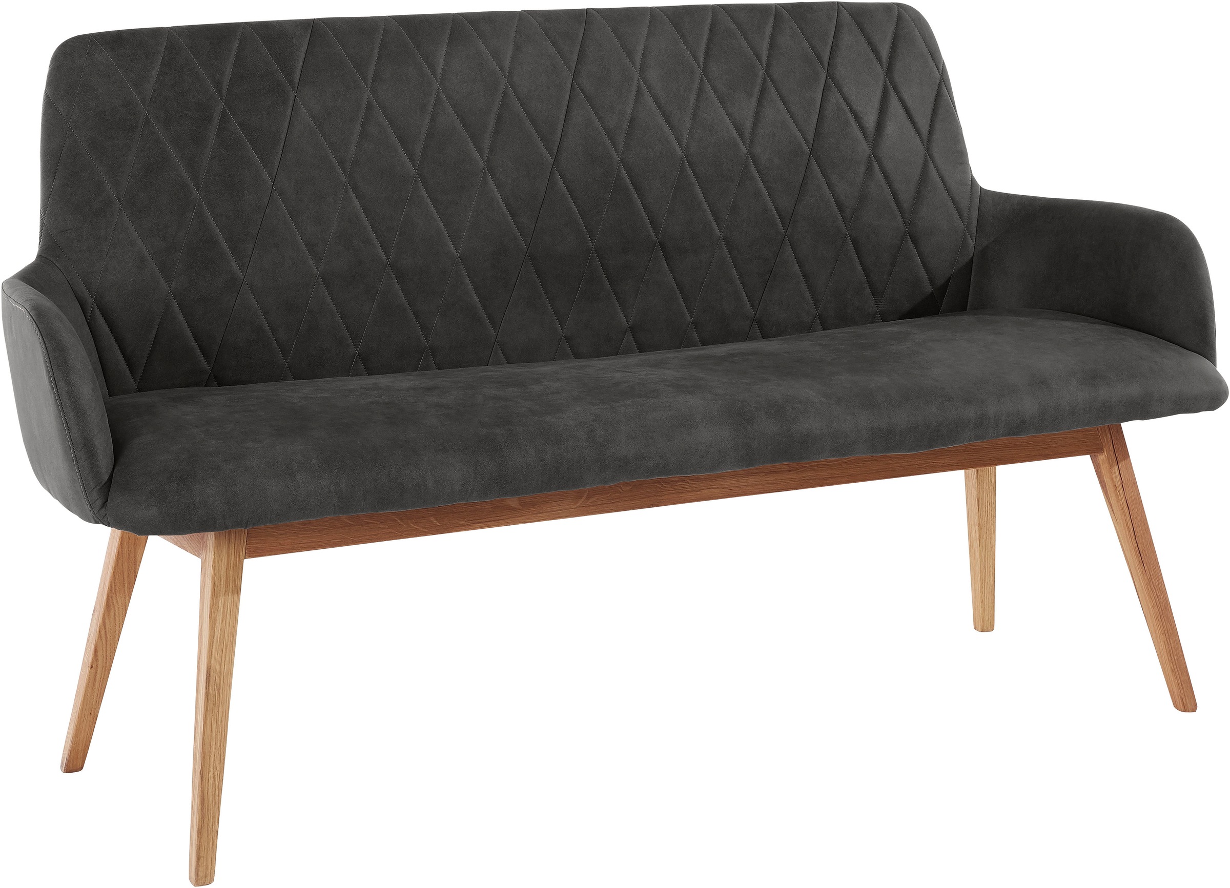 OTTO Home Brest Bench Gray 160cm 2