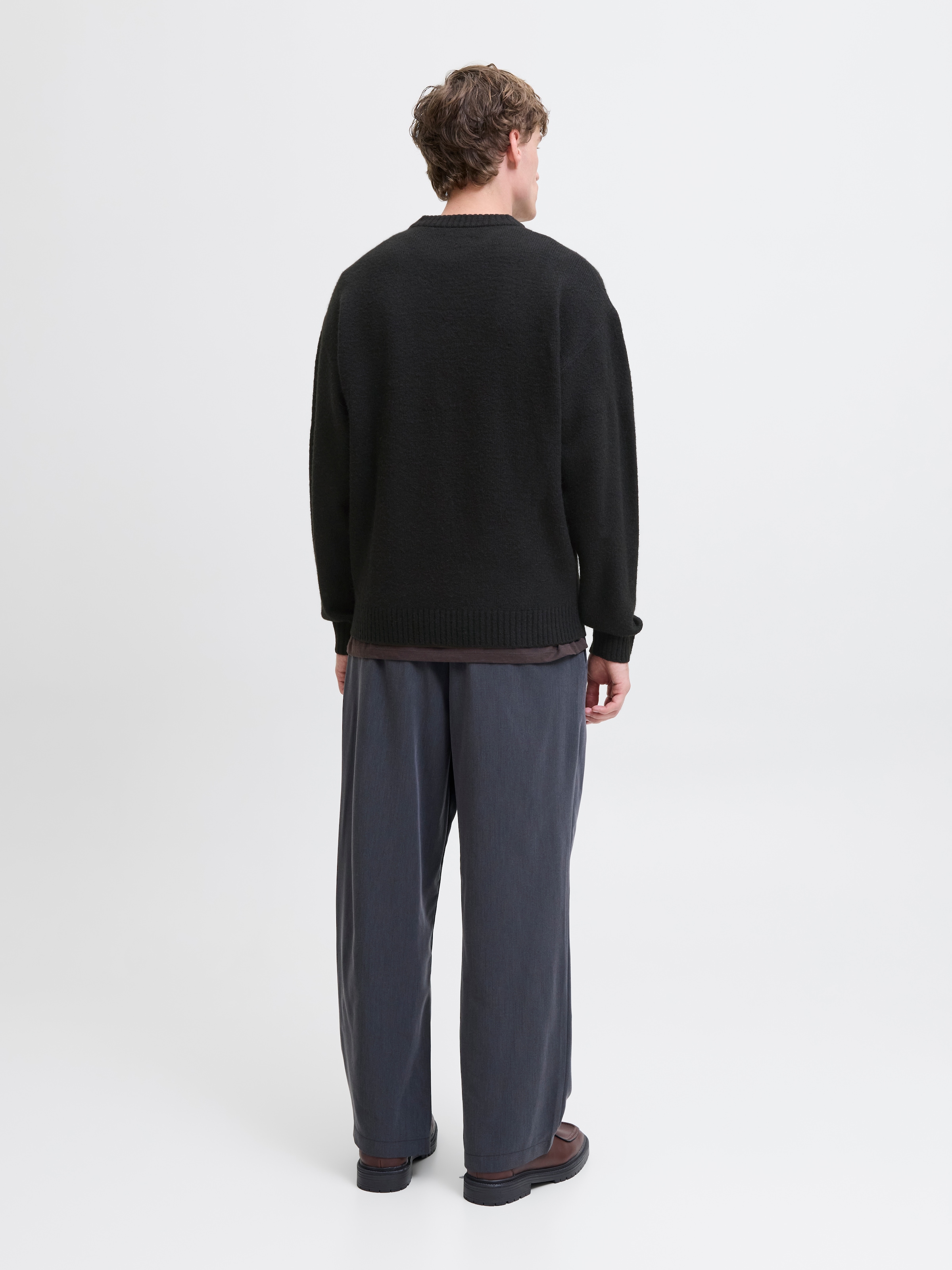Jack & Jones Strickpullover »JJESOHO OLLIE KNIT CREW NECK SN«