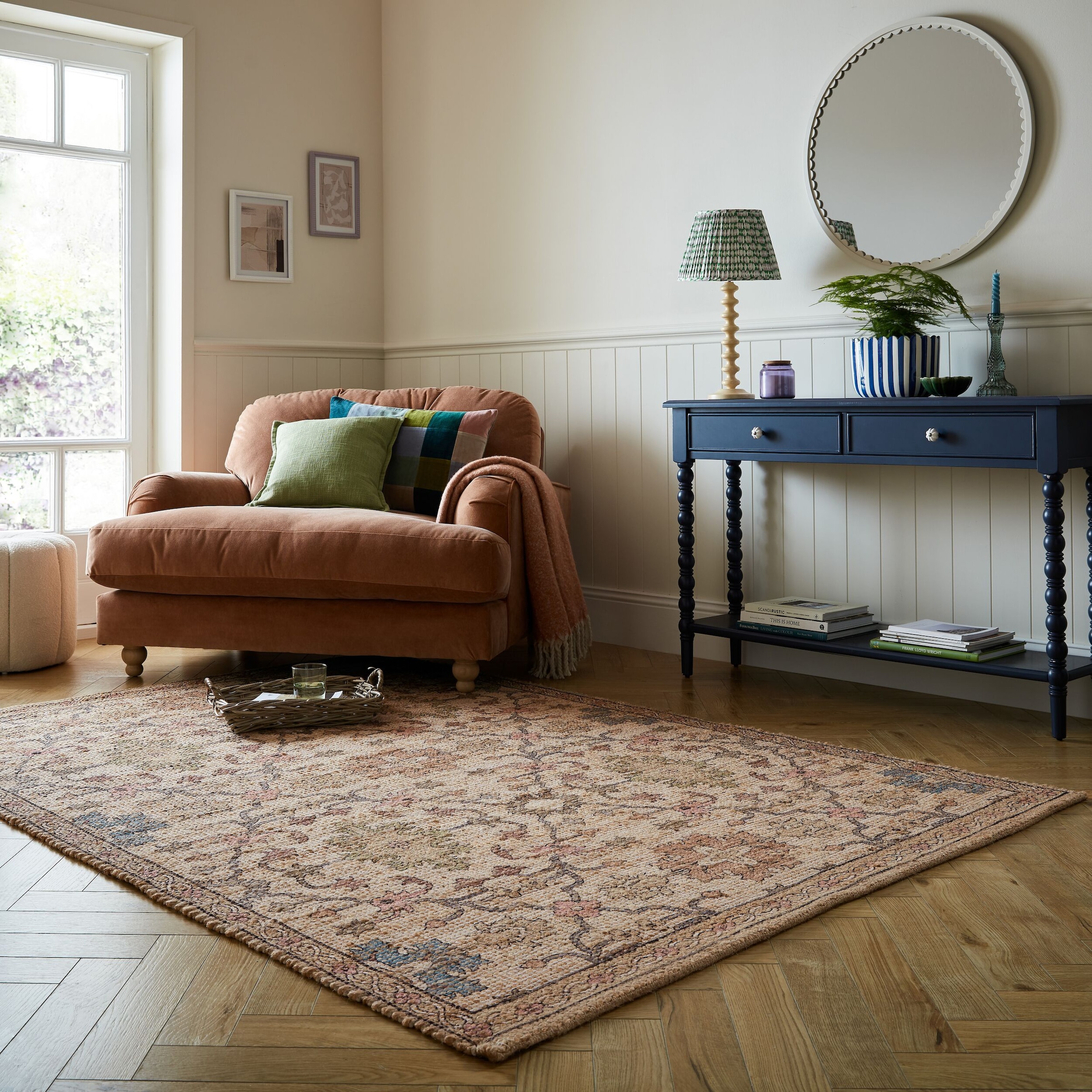 FLAIR RUGS Teppich "Celine Jute" rechteckig 1 mm Höhe Chenille-Jutemischung günstig online kaufen