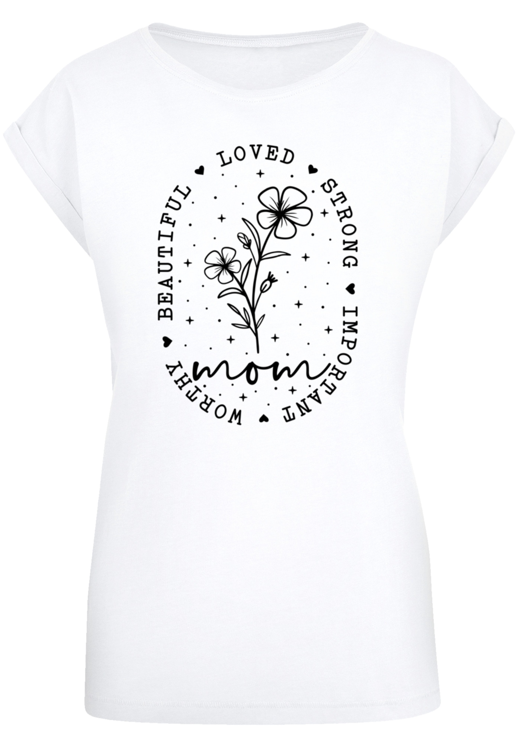 F4NT4STIC T-Shirt "Mothers Day Black Art Print for Mom Best Mom Ever", Prem günstig online kaufen