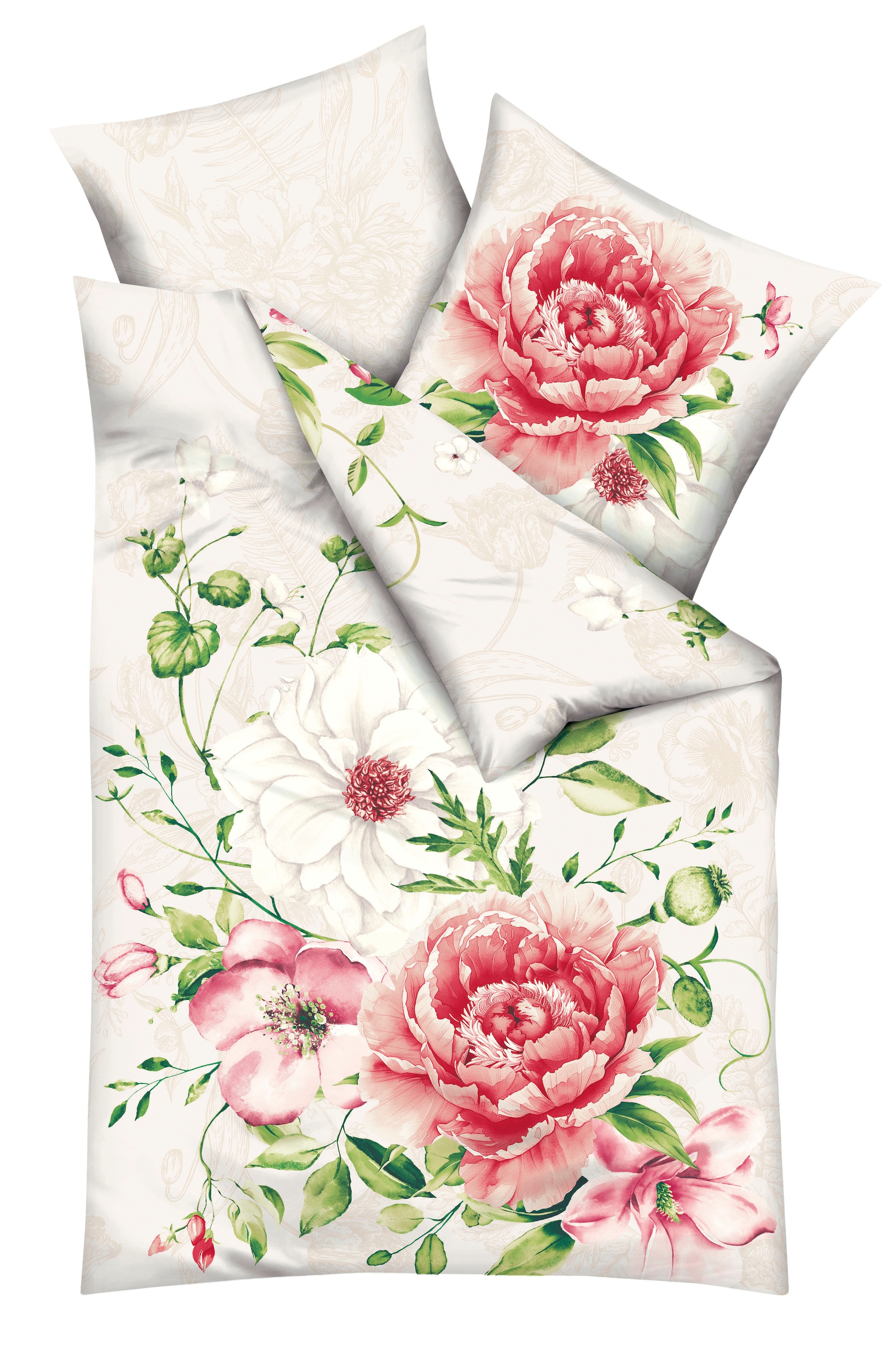 Kaeppel Bettwäsche »Blushing Rose«, Mit Rosen