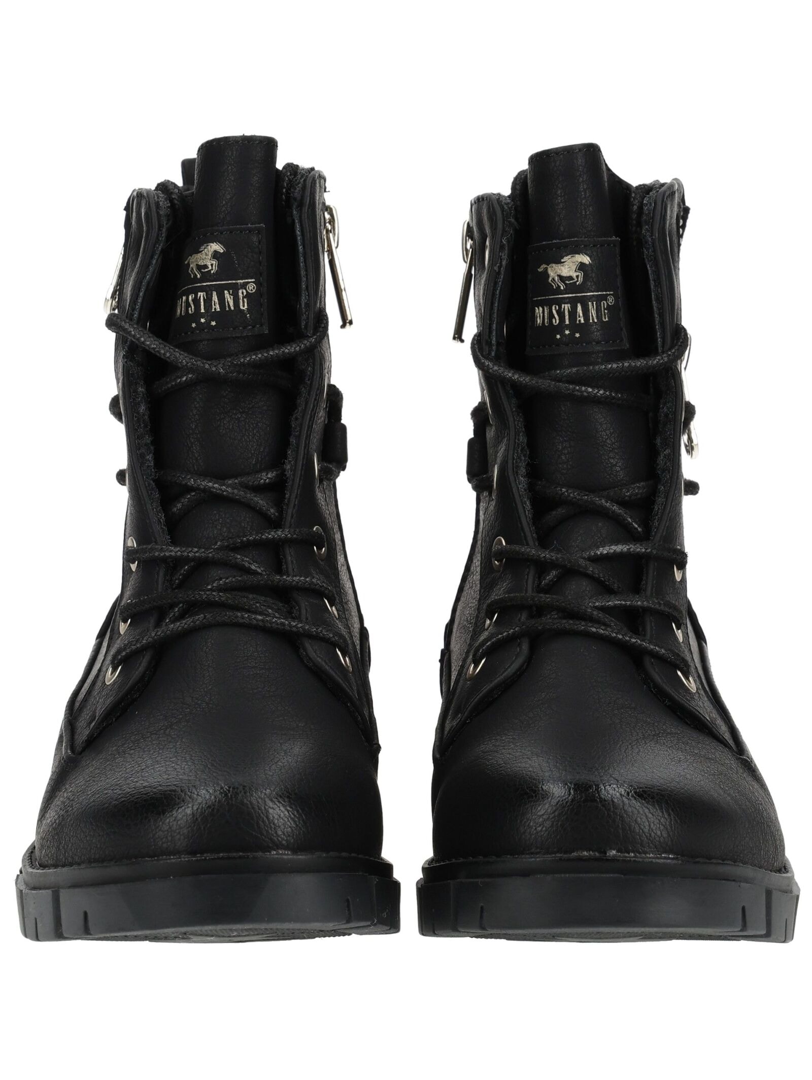 Mustang Shoes Schnürstiefelette »Mustang Shoes Stiefelette Lederimitat«