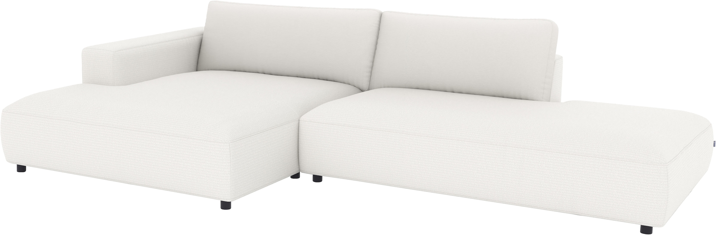 Musterring Ecksofa »Lucia« verschiedene Farben, großer Longchair mit Armlehne, B330 x T190 cm