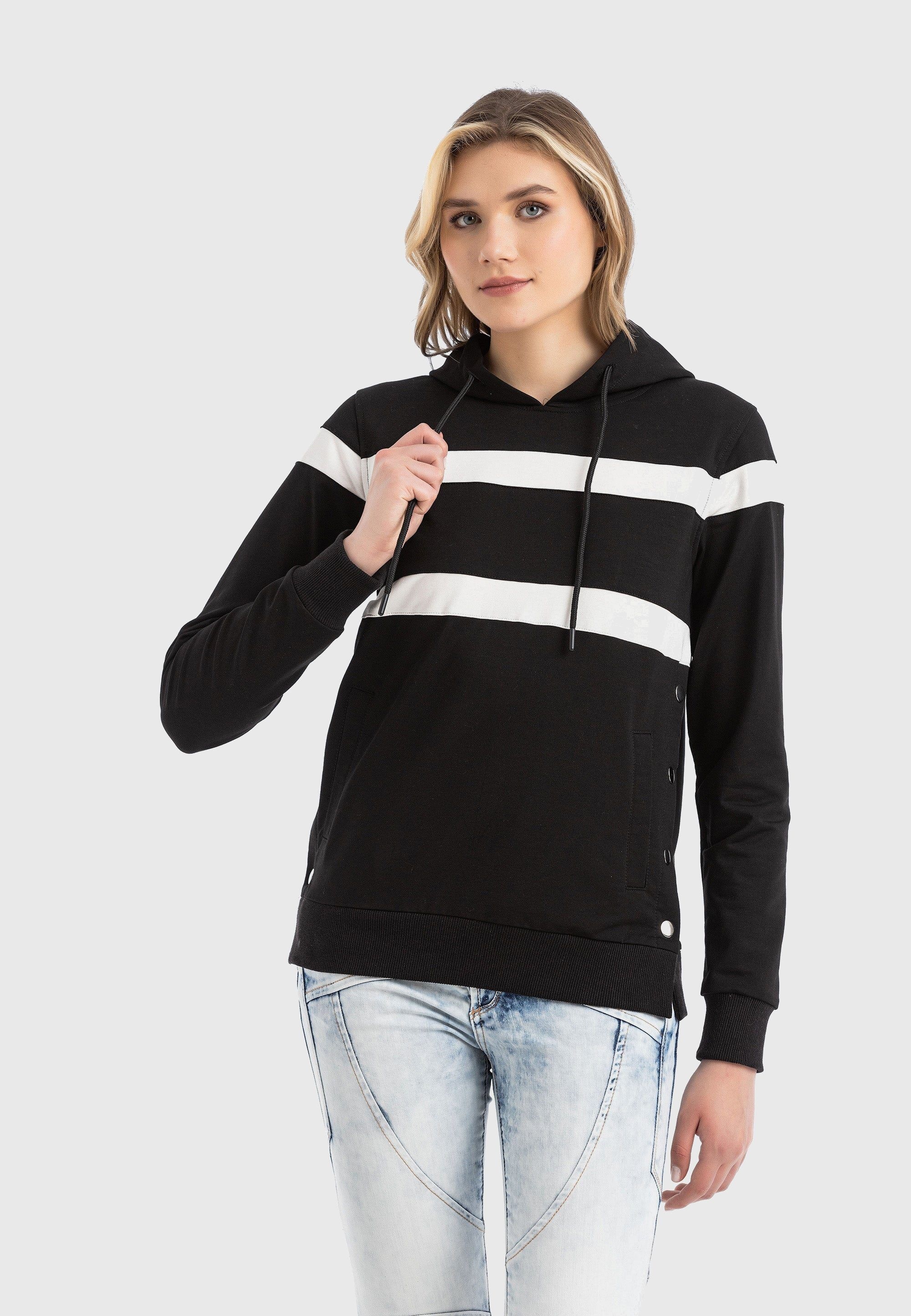 Cipo & Baxx Sweatshirt »HOODIE SWEATSHIRT«, Ein Must-have für deine Garderobe