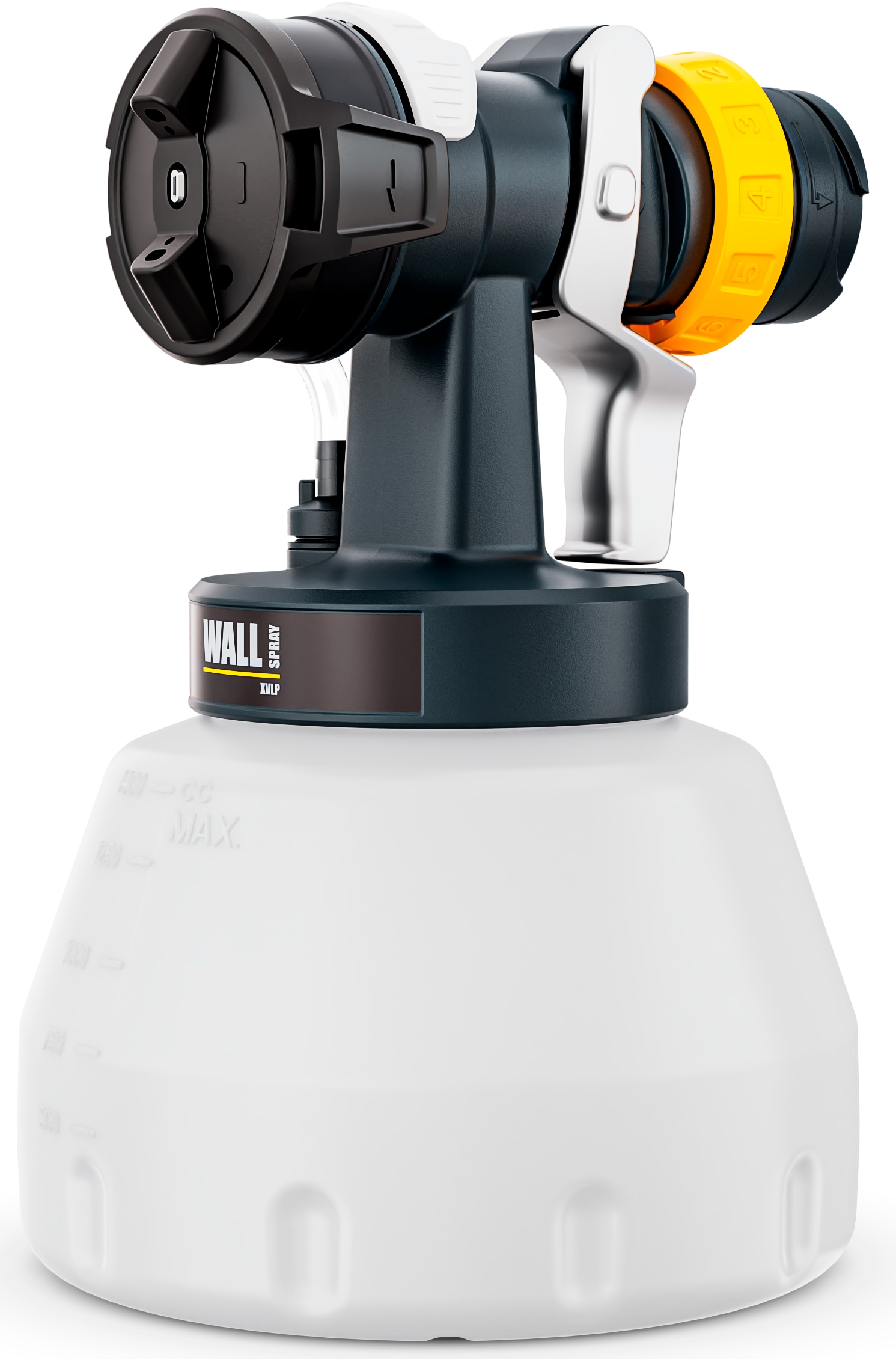 WAGNER Farbsprühaufsatz "XVLP WallSpray", B:17cm H:27cm T:16cm, schwarz, Sprühpistolen