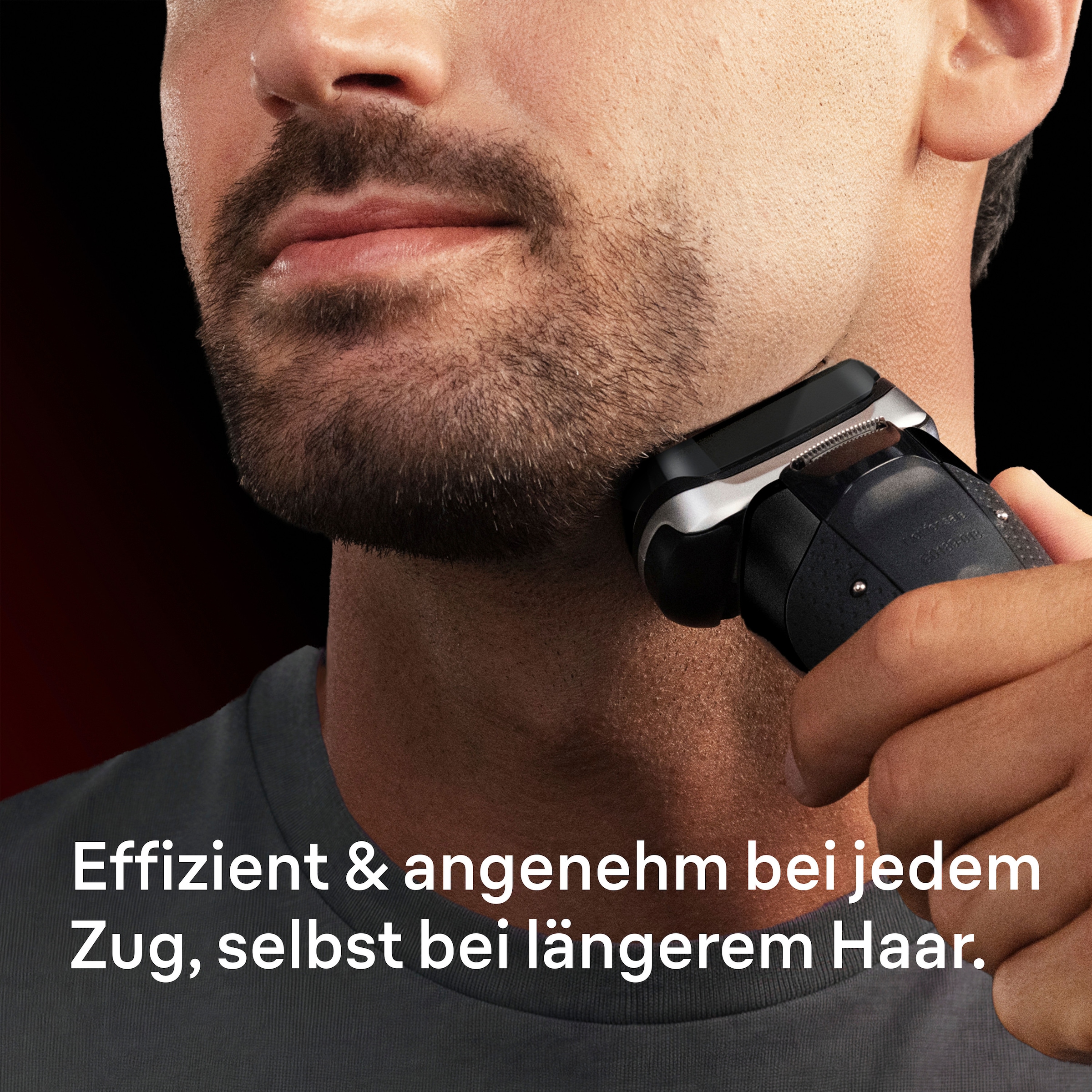 Braun Elektrorasierer »Series 9 Sport 9110s« SmartClean-Plus-Reinigungsstation integrierter Präzisionstrimmer 4+1 Präzisionskopf, SensoAdapt, 60 Min., Nass & Trocken, Schwarz