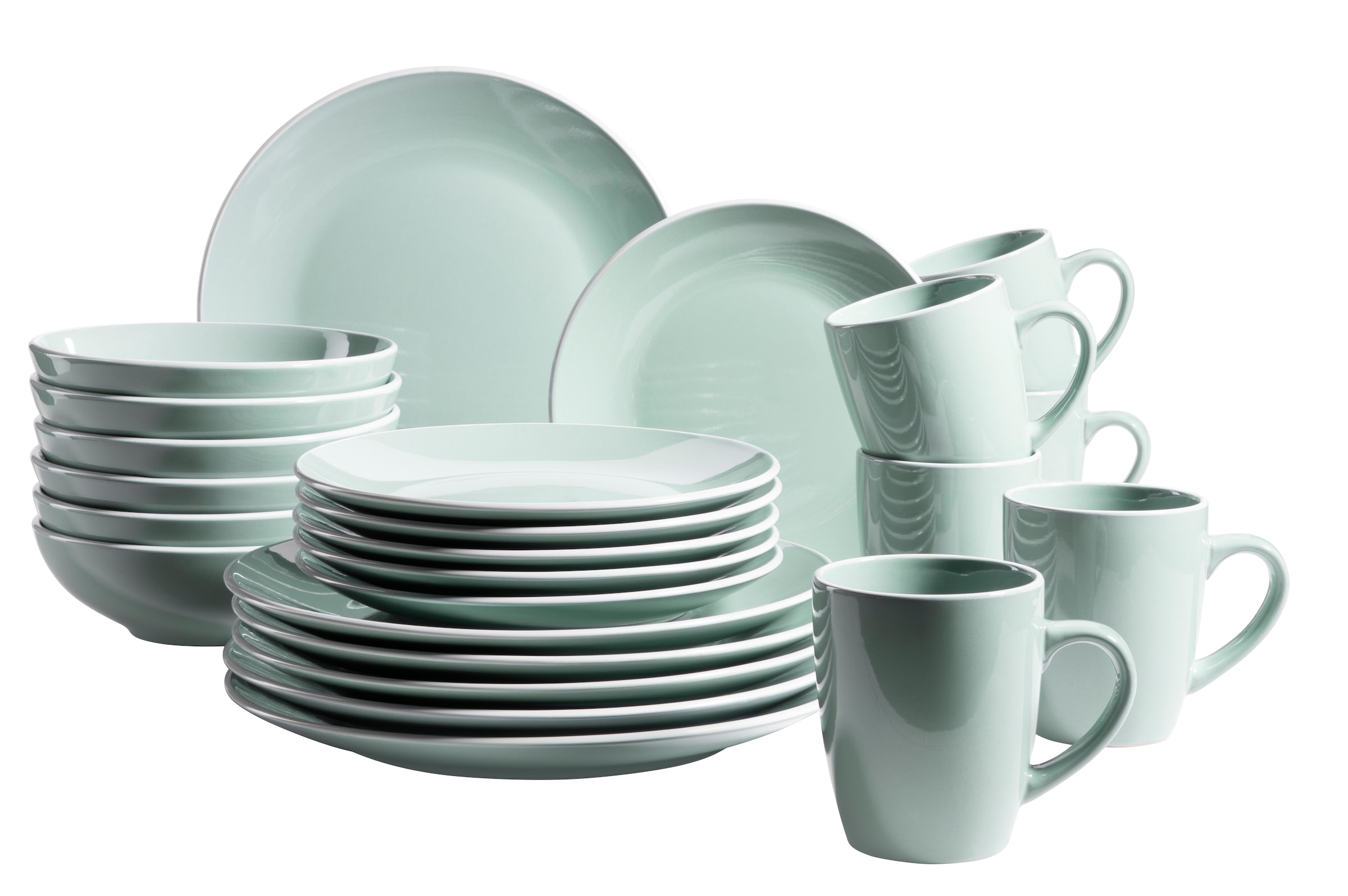 MÄSER Kombiservice "ELISSA, Geschirr-Set, Steinzeug" günstig online kaufen