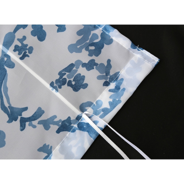 DELAVITA Bändchenrollo »INA«, mit Stangendurchzug, transparent, bedruckt, verschiedene  Größen kaufen | BAUR