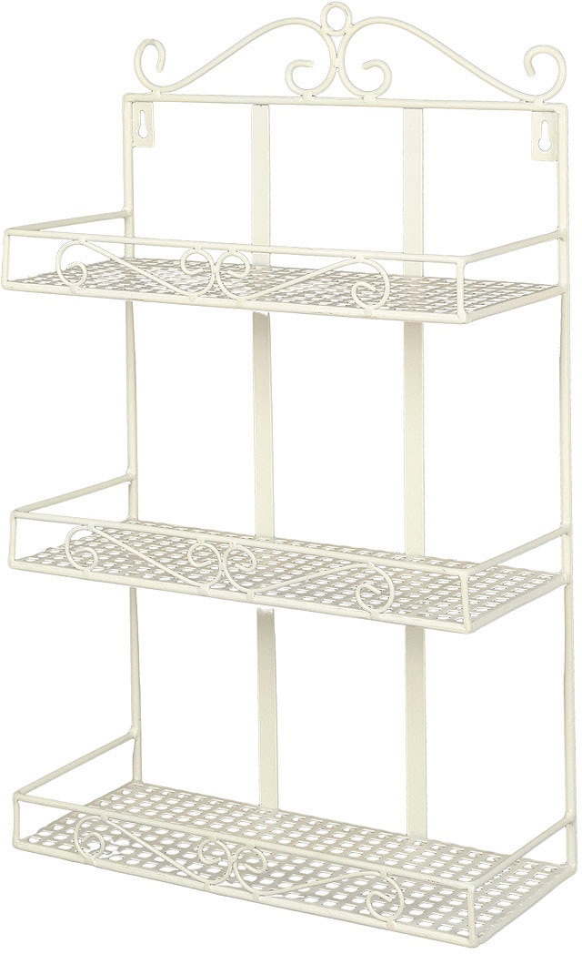 Ambiente Haus Deko-Wandregal "Wandregal - antikweiss 50cm" 1 tlg. günstig online kaufen
