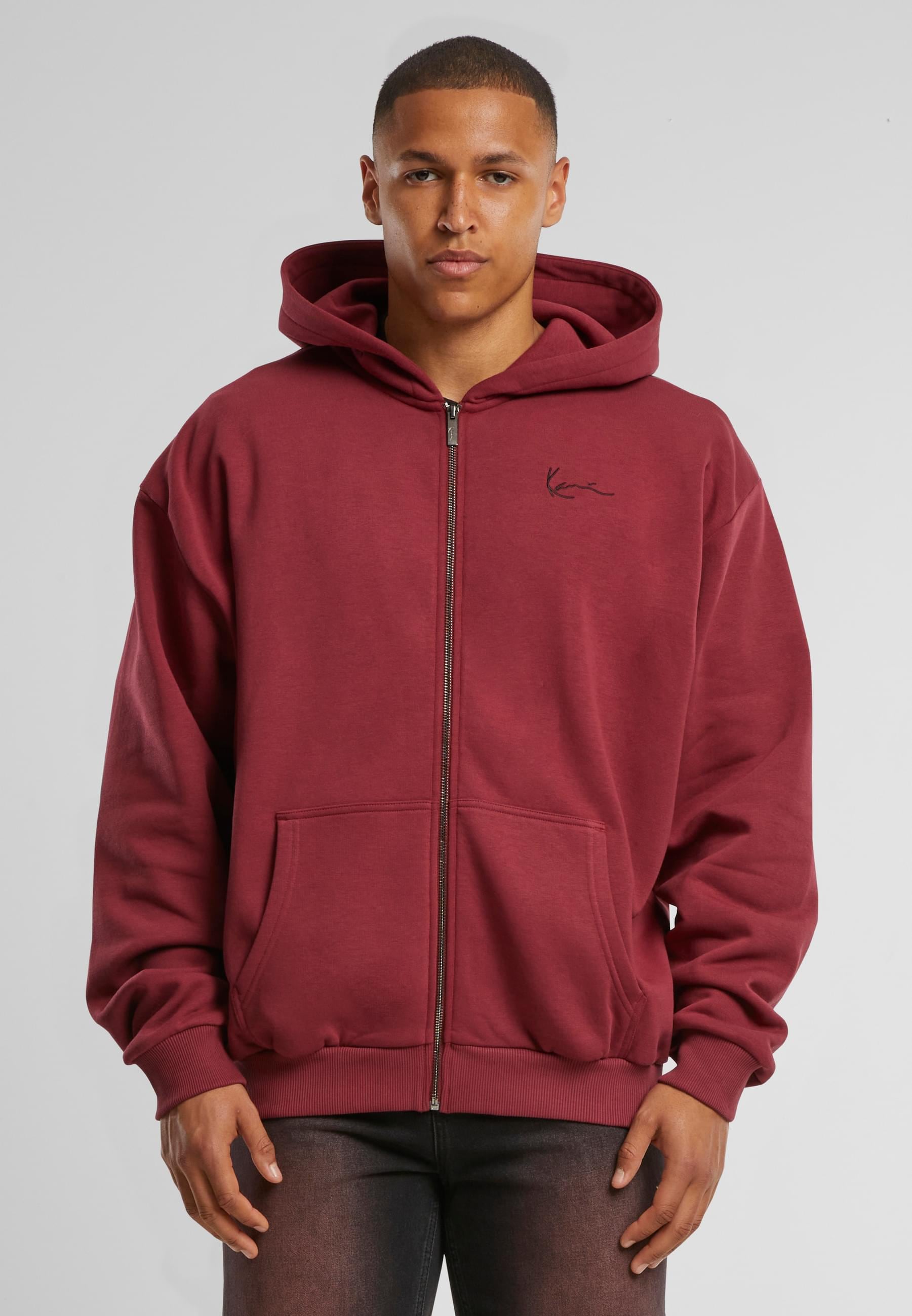Karl Kani Sweatjacke »Karl Kani KK Small Signature Essential Os Ziphoodie«