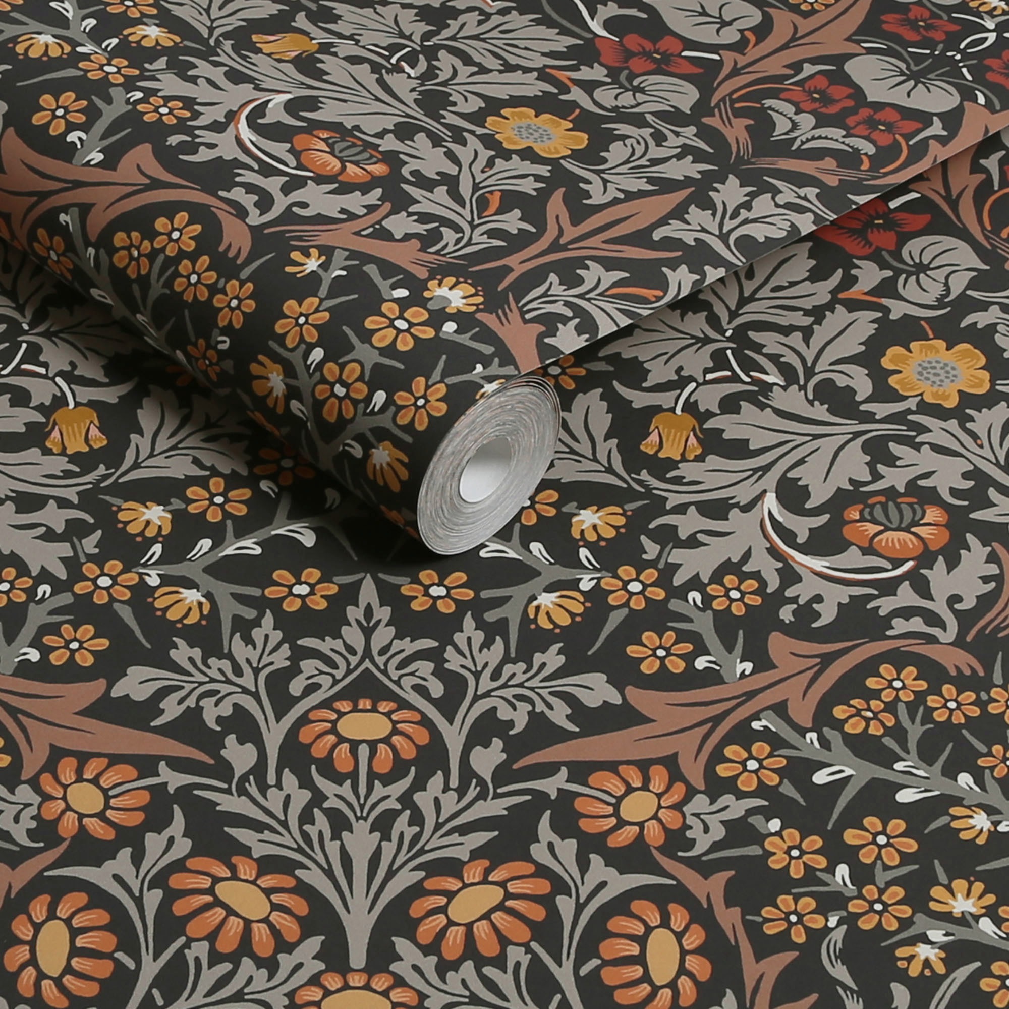 WILLIAM MORRIS AT HOME Vliestapete »Blackthorn«, Retro, Designer Tapete, 10mx52cm (ca. 5m2)
