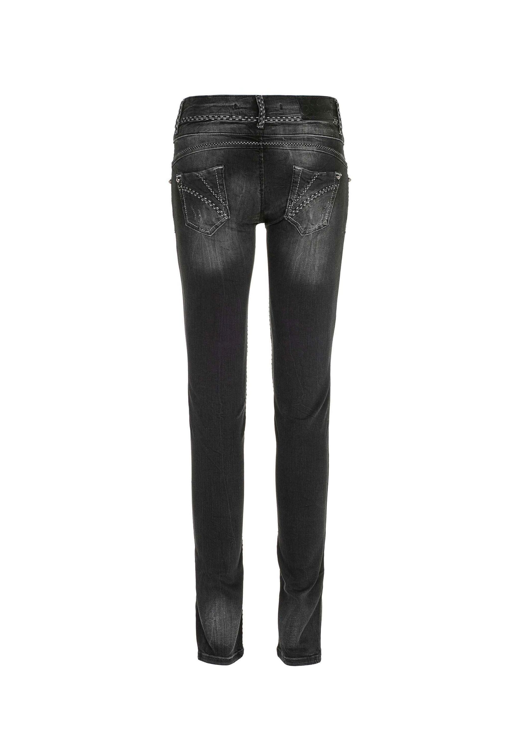 Cipo & Baxx 5-Pocket-Jeans »Jeans«, in Slim-Fit, CBW-0655