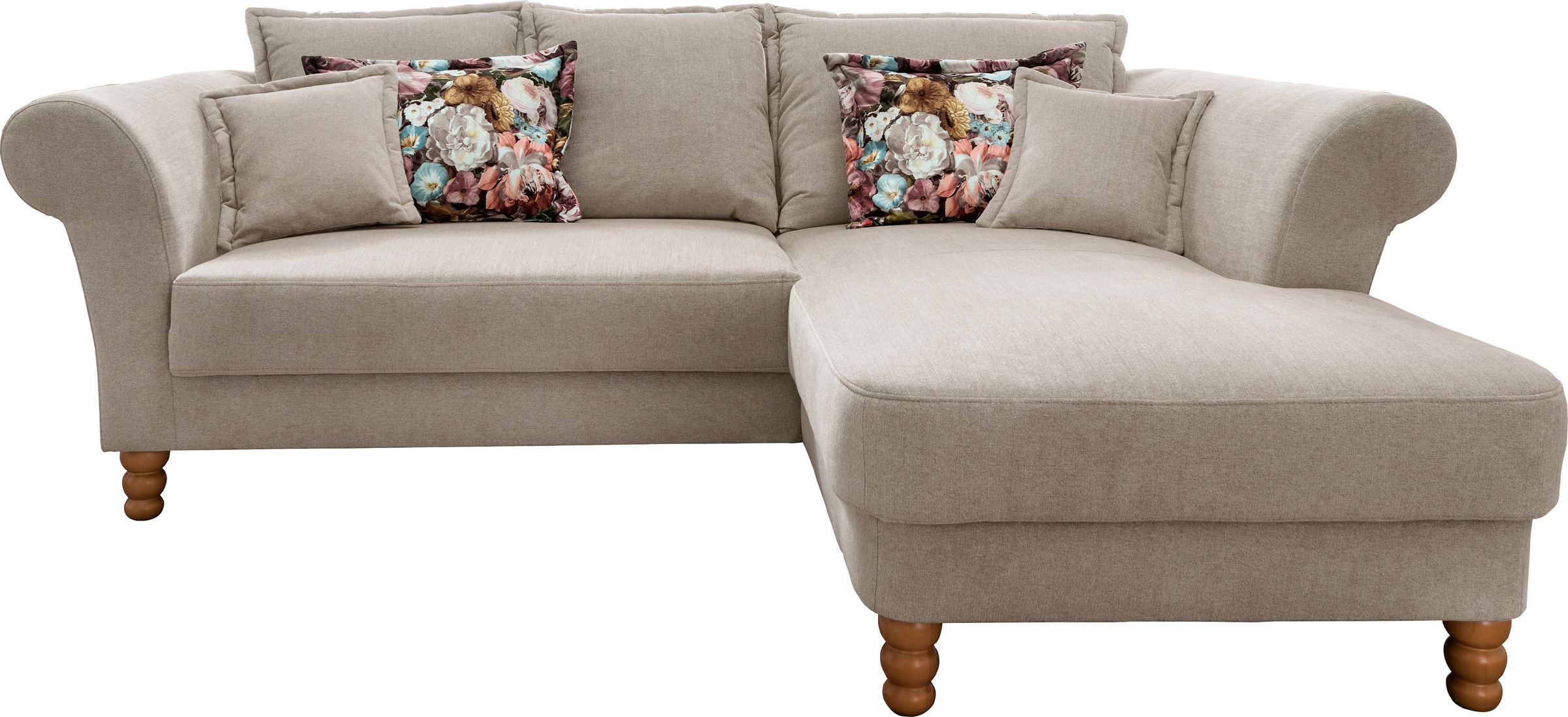 Home affaire "Tassilo Mega Polsterecke mit Kaltschaum im Sitz, bequem, L-Form"