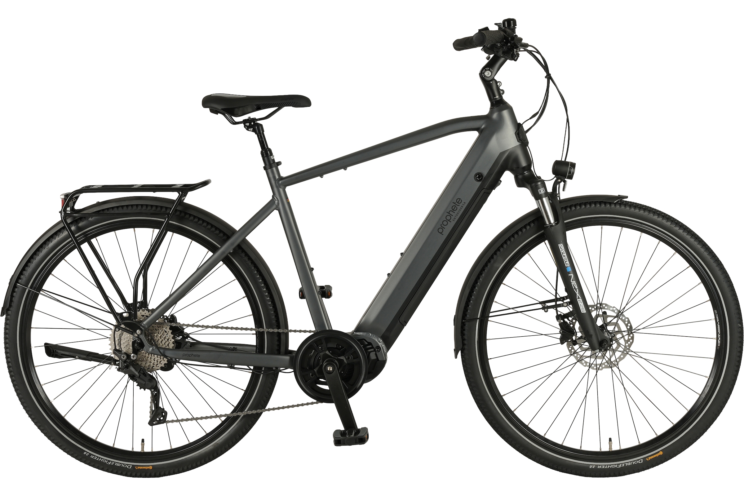 Prophete "Entdecker 5.8" 10 Gang Shimano Deore Schaltwerk Kettenschaltung Mittelmotor 250 W
