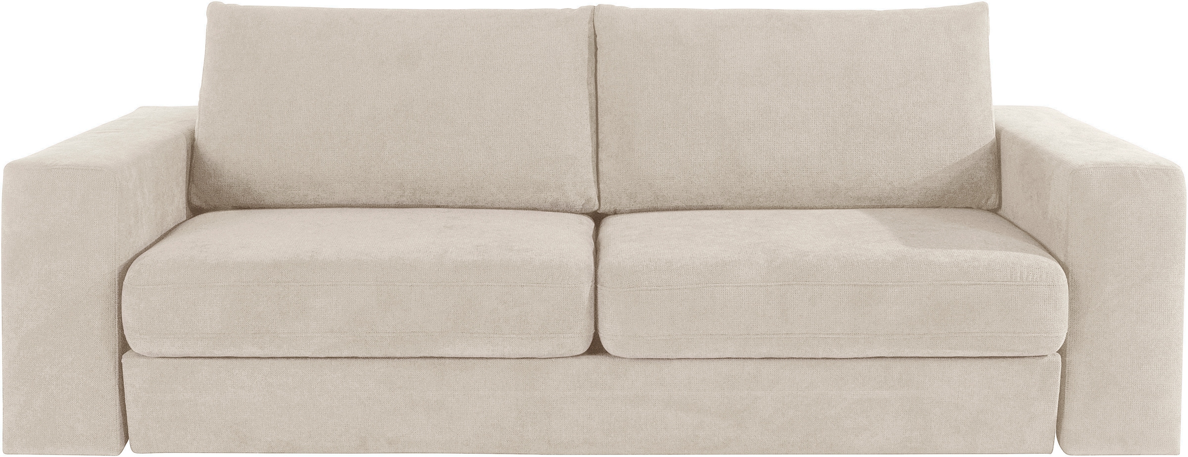 LOOKS by Wolfgang Joop 4-Sitzer "Looksv", Verwandlungssofa: aus Sofa wird Sofa mit 2 Hockern